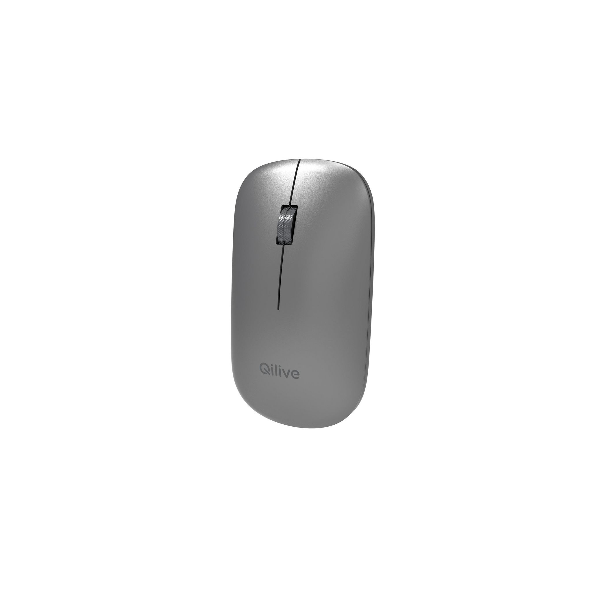 QILIVE Souris Sans Fil rechargeable - Gris