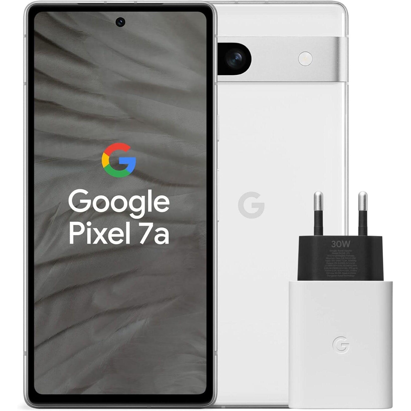 Voir la diapositive 2 : GOOGLE Pack Pixel 7A+Chargeur - Blanc