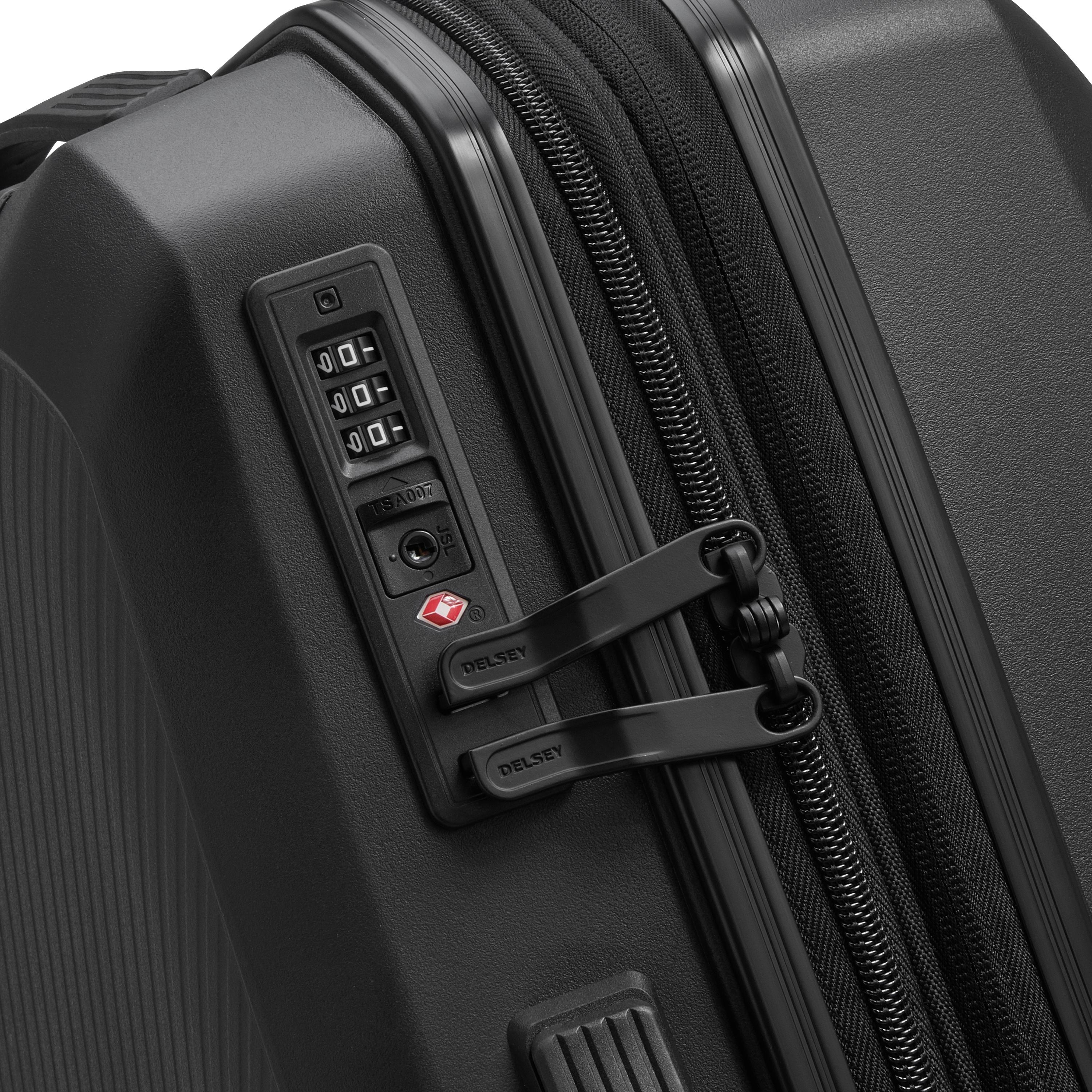 Voir la diapositive 6 : DELSEY Valise rigide Delsey Anvers 55cm Noir