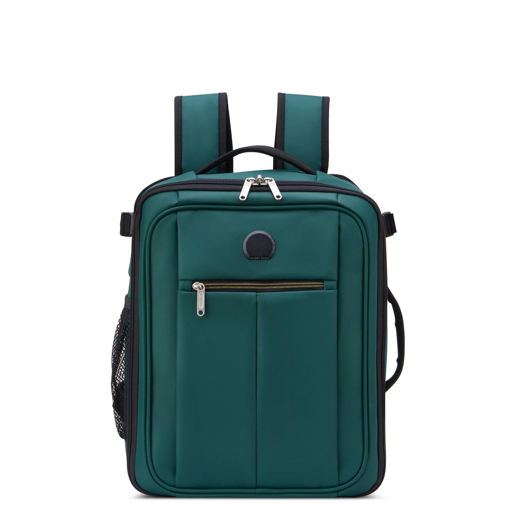 Voir la diapositive 2 : DELSEY Sac cabine Underseat Delsey Dita 41 cm vert