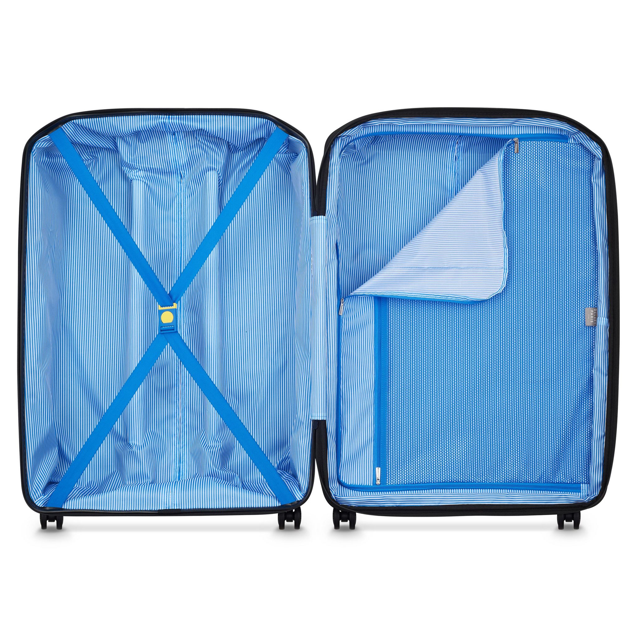 Voir la diapositive 4 : DELSEY Valise rigide Delsey Anvers76cm Bleu