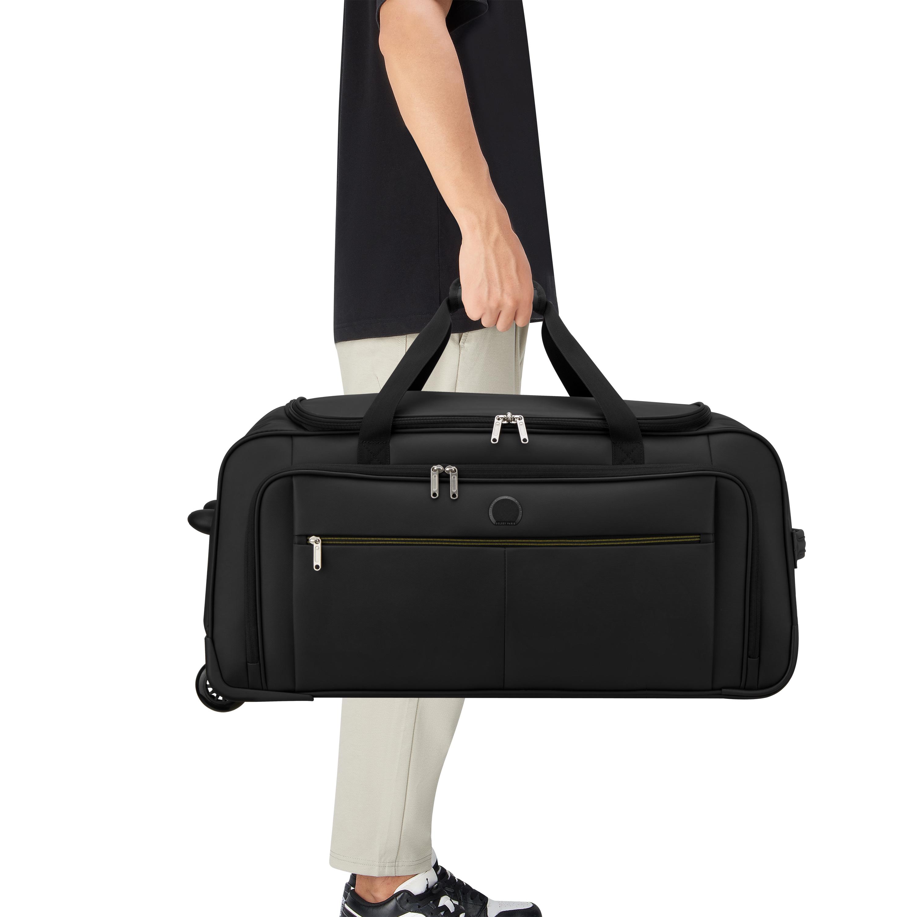 Voir la diapositive 9 : DELSEY Sac à roulettes Dita 2 roues 74x36x34,5cm -Noir