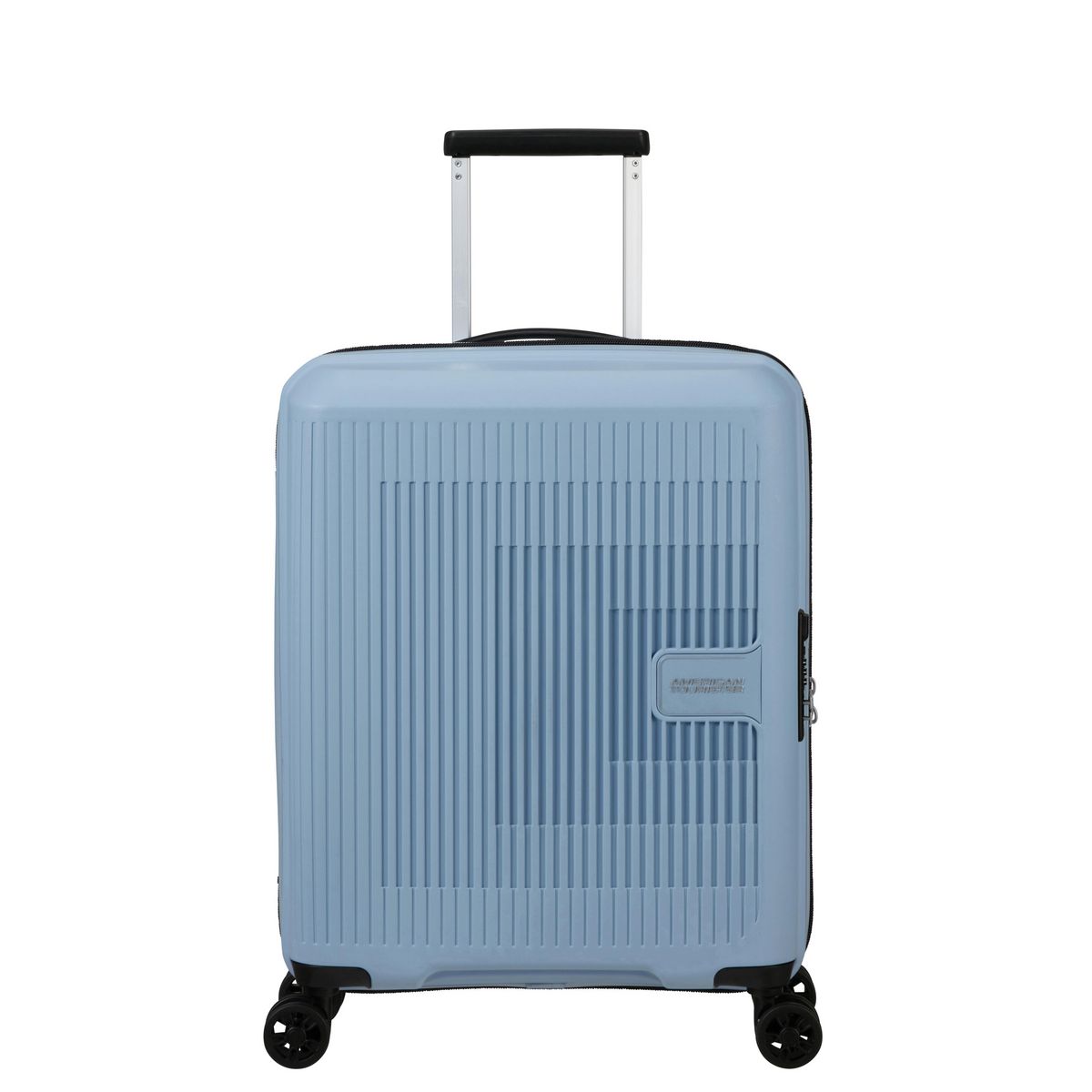 AMERICAN TOURISTER Valise rigide polypropylène 55 cm American Tourister  AEROSTEP gris