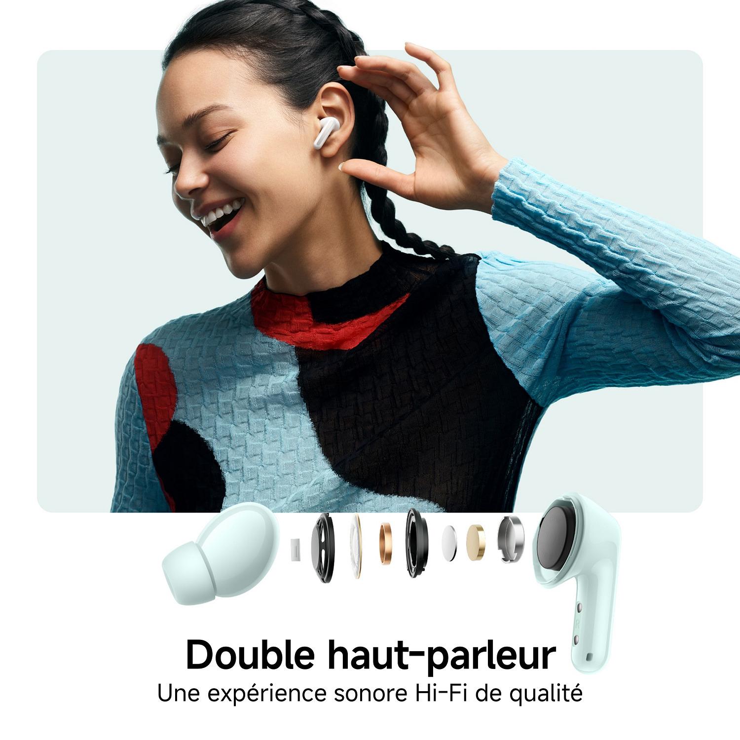 Voir la diapositive 7 : XIAOMI Écouteurs Buds 6 - Noir