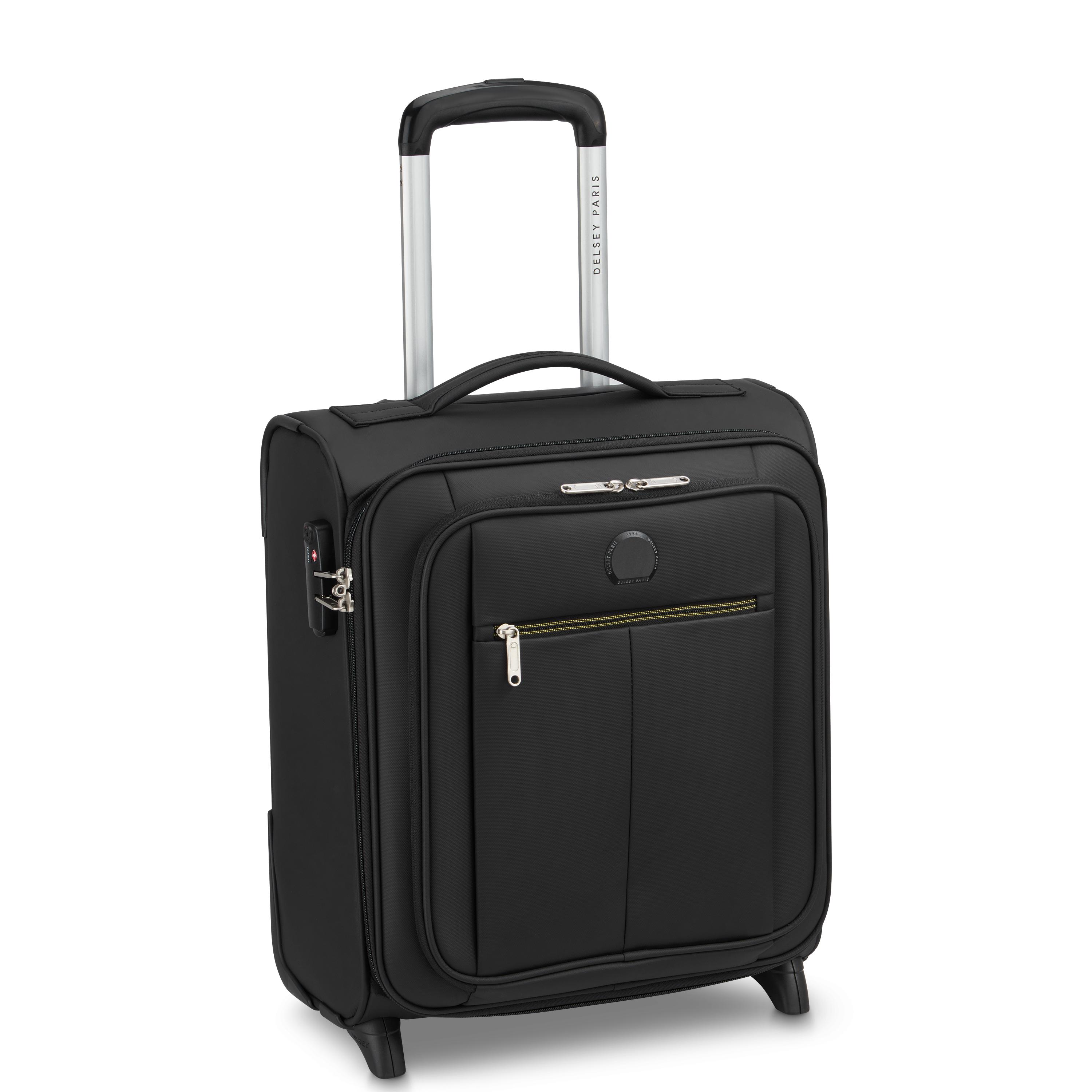 Voir la diapositive 2 : DELSEY Valise souple Delsey Dita 45cm Noir