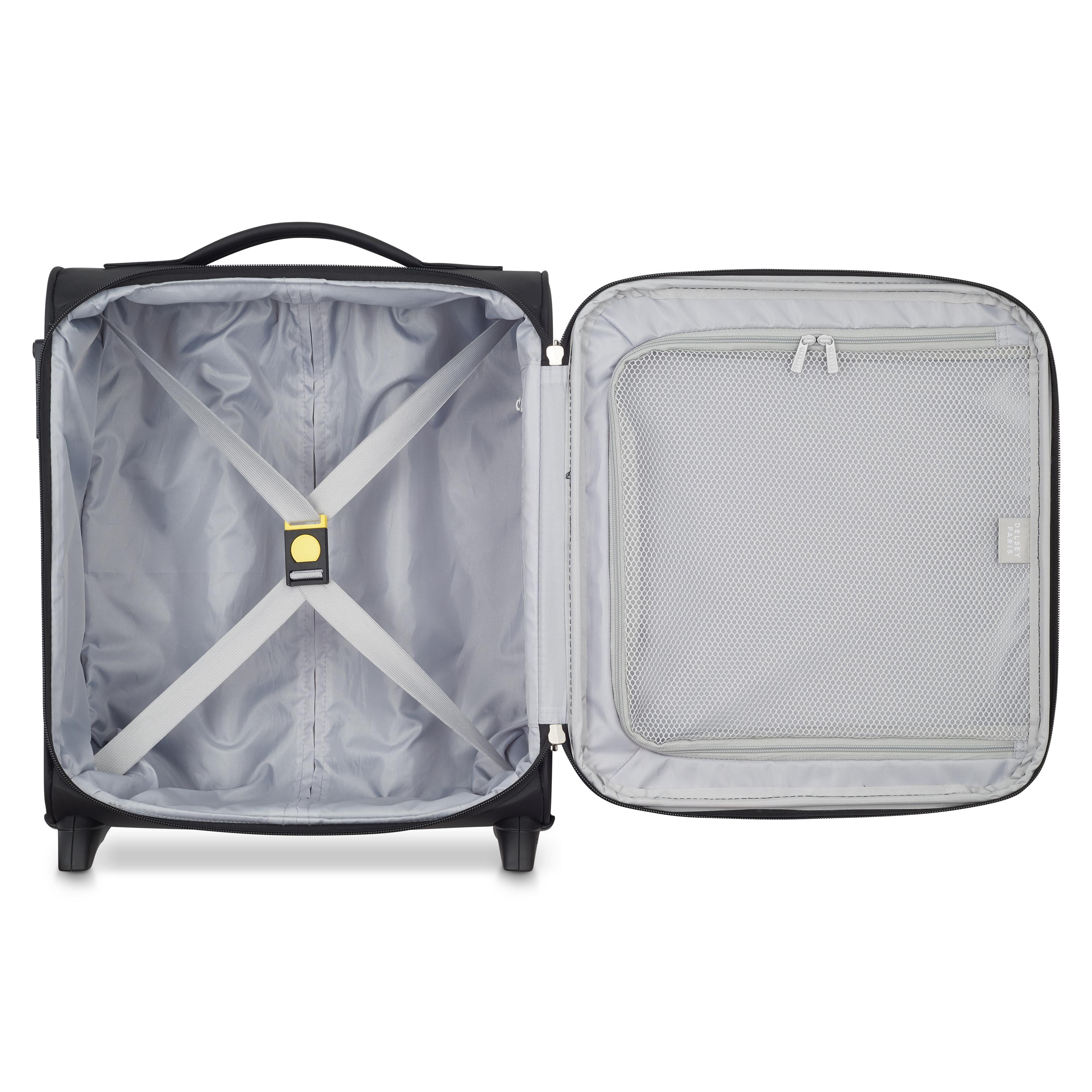 Voir la diapositive 3 : DELSEY Valise souple Delsey Dita 45cm Noir