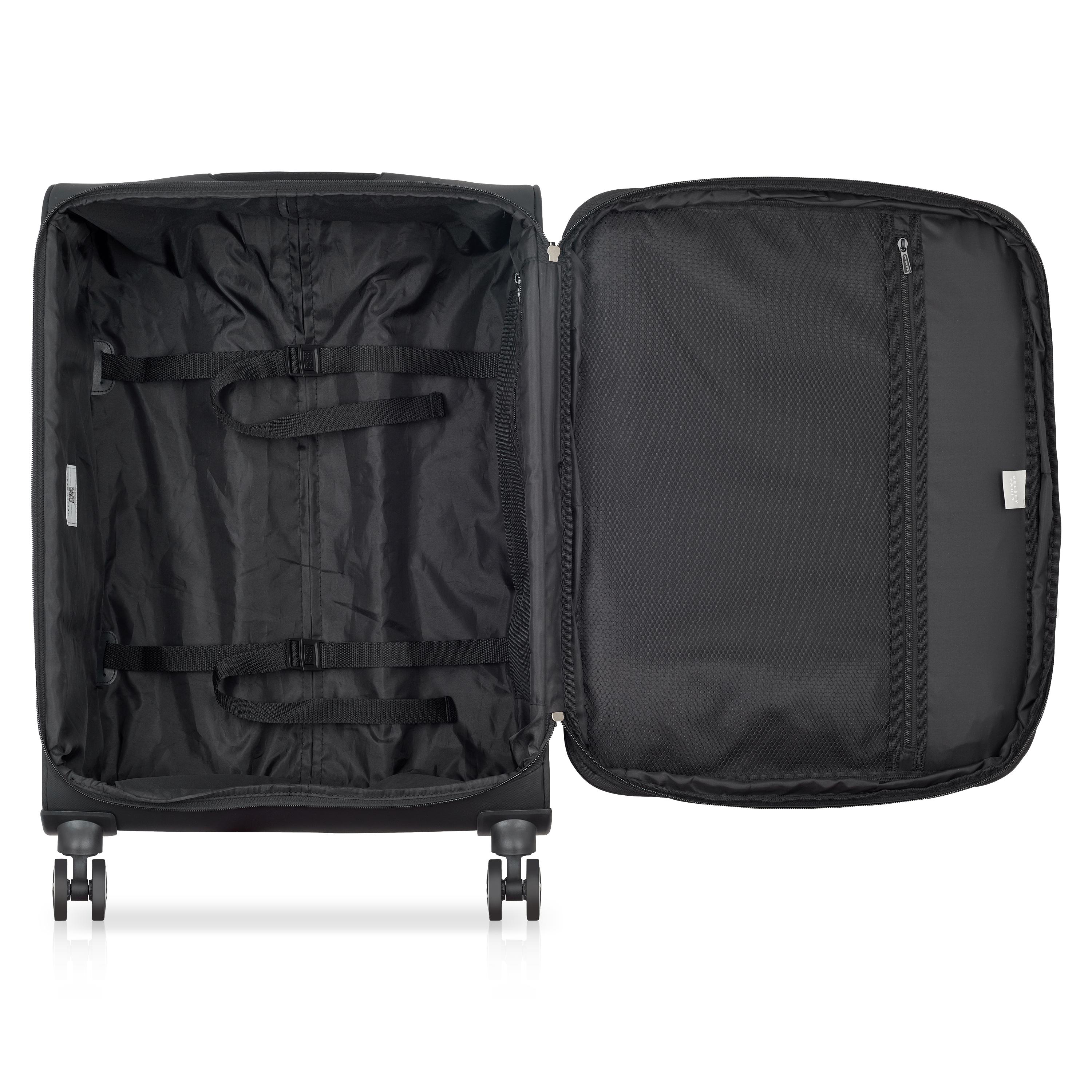 Voir la diapositive 5 : DELSEY Valise souple Delsey Nolwenn 76 cm kaki/noir
