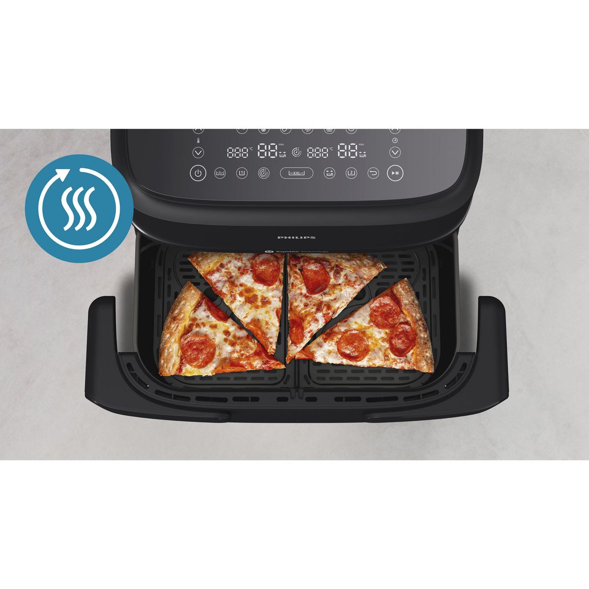 PHILIPS Friteuse Airfryer NA150/00 - Noir