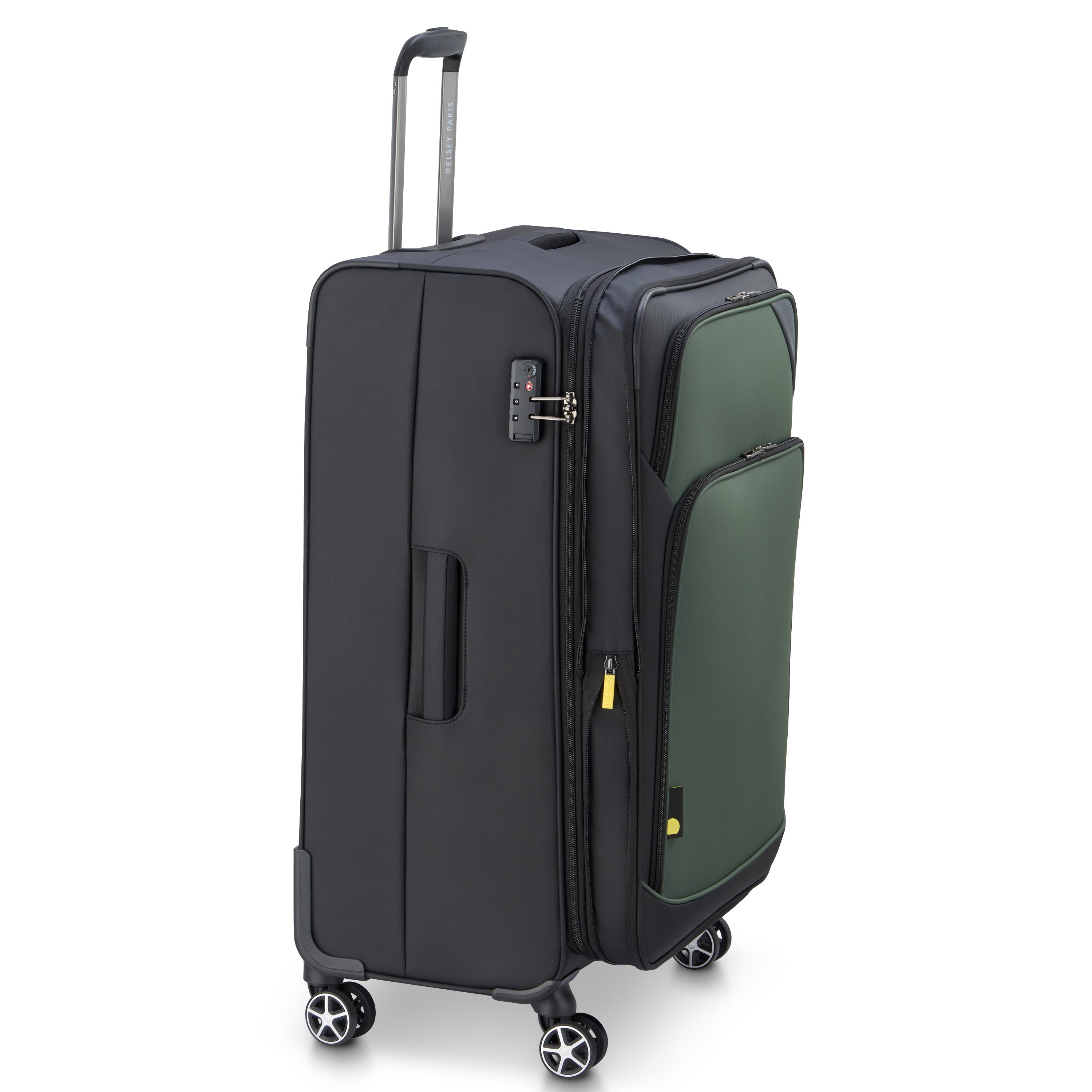 Voir la diapositive 2 : DELSEY Valise souple Delsey Nolwenn  66 cm kaki/noir