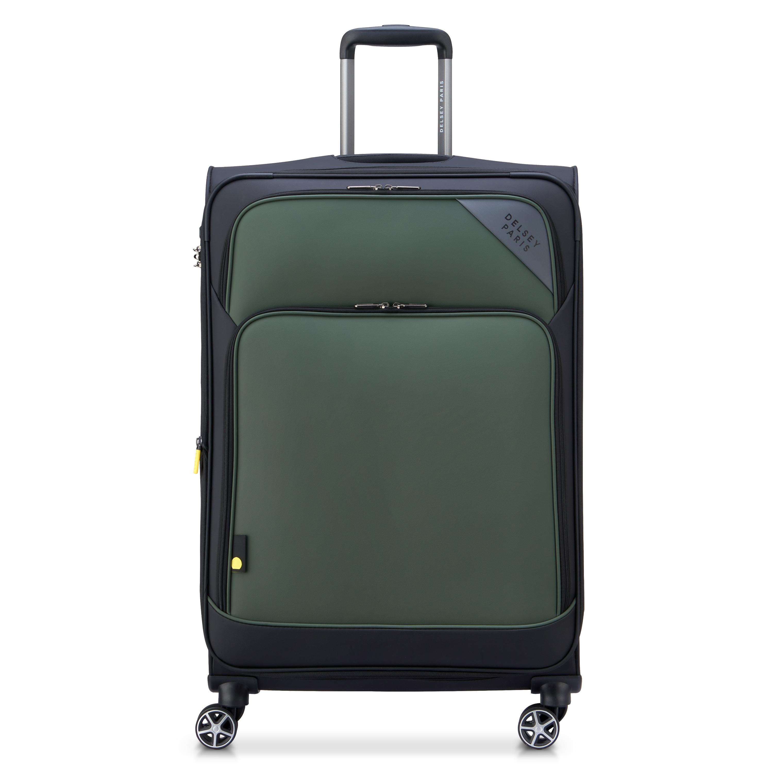 Voir la diapositive 4 : DELSEY Valise souple Delsey Nolwenn  66 cm kaki/noir