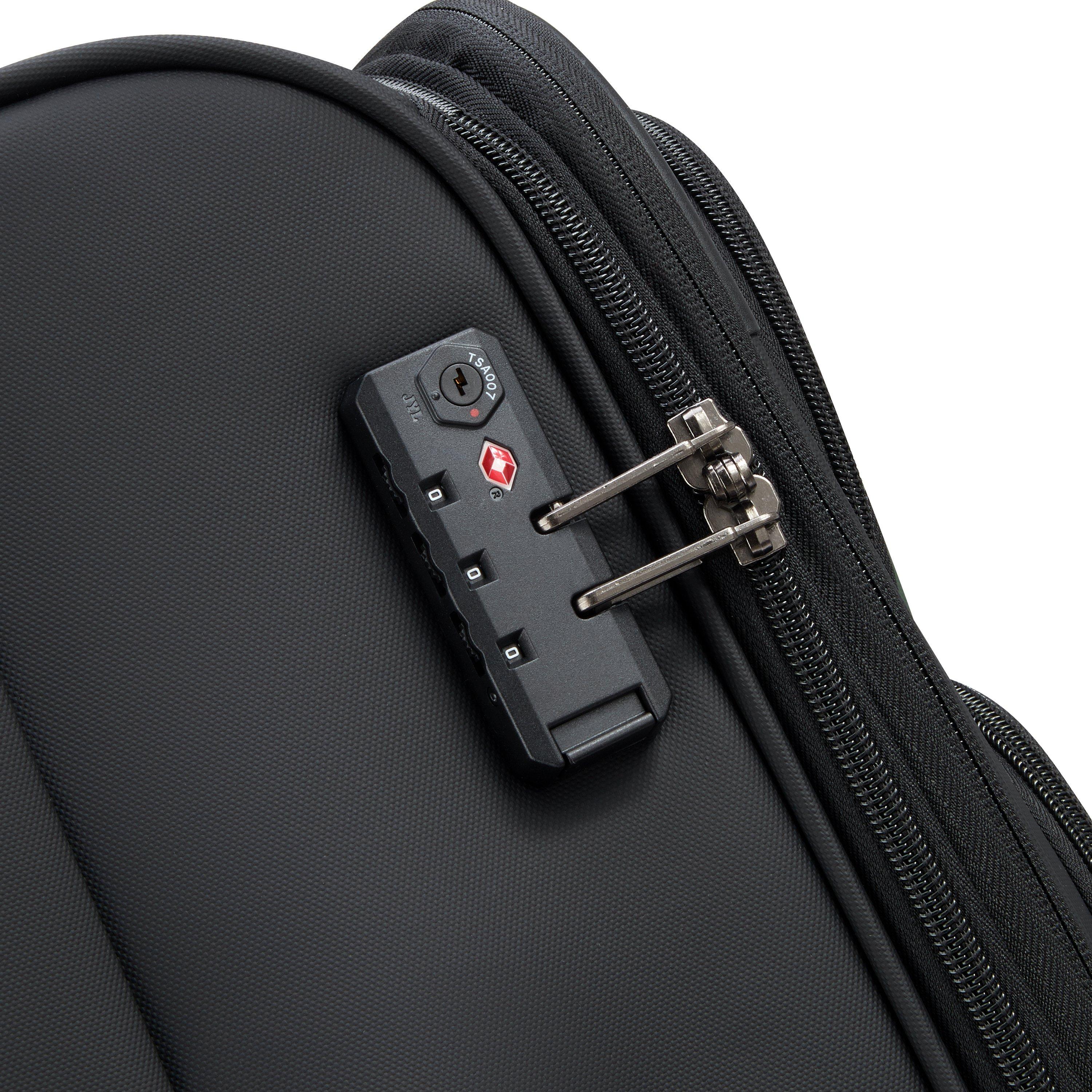 Voir la diapositive 8 : DELSEY Valise souple Delsey Nolwenn  66 cm kaki/noir