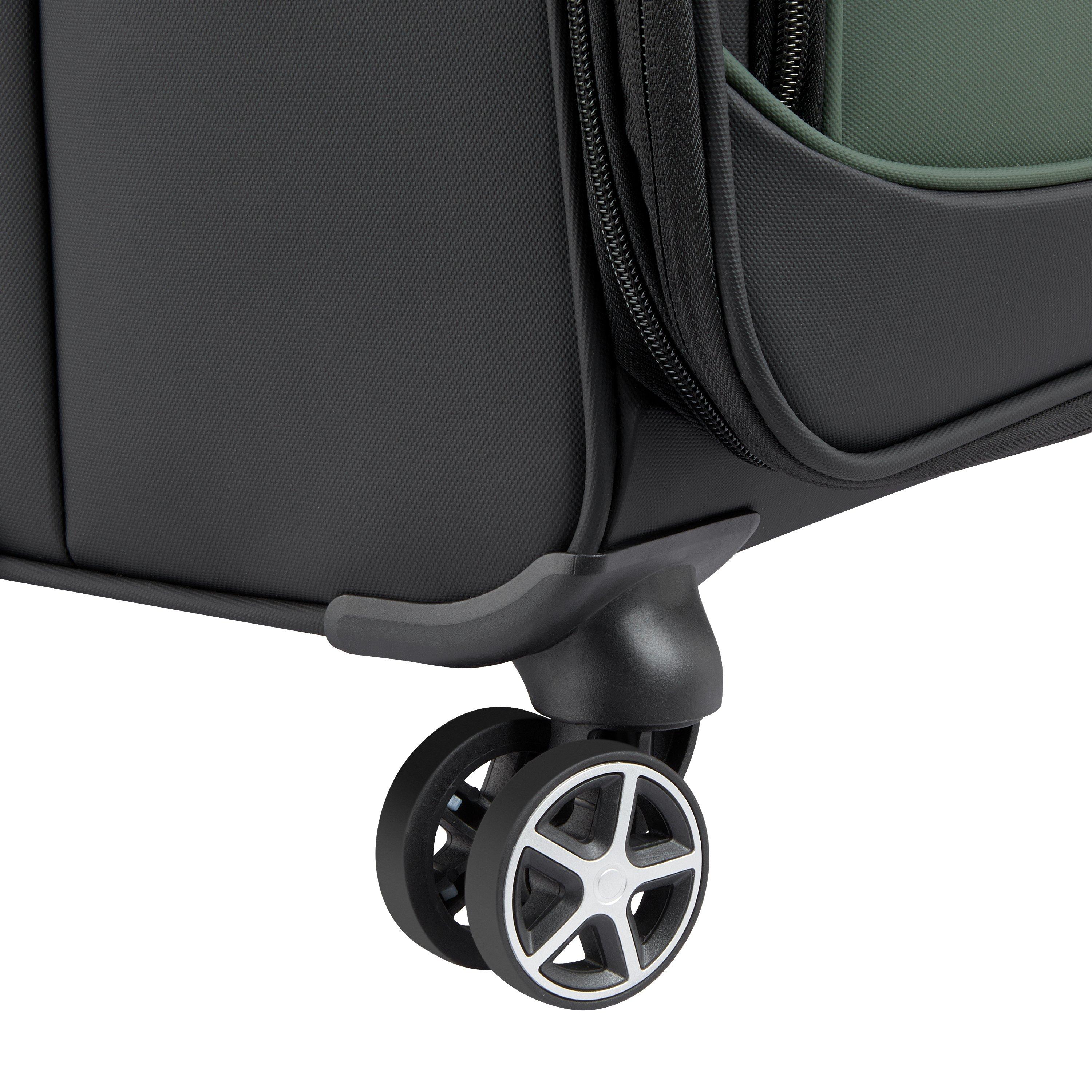 Voir la diapositive 9 : DELSEY Valise souple Delsey Nolwenn  66 cm kaki/noir