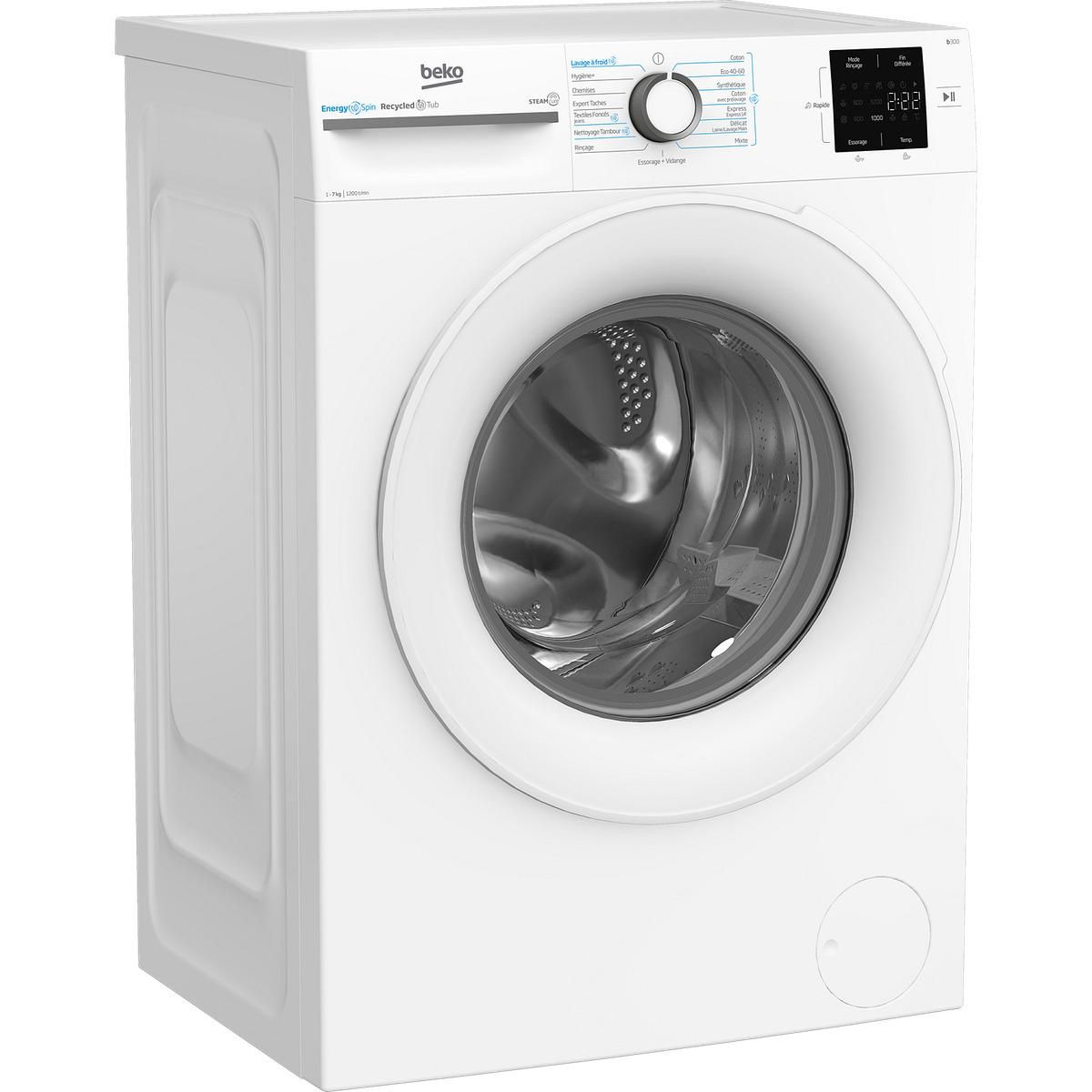 BEKO Lave Linge Hublot  BM0WU37211- Blanc