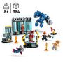 Voir la diapositive 3 : LEGO Marvel 76315 - Le Laboratoire d'Iron Man : La salle des armures