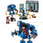 Voir la diapositive 4 : LEGO Marvel 76315 - Le Laboratoire d'Iron Man : La salle des armures