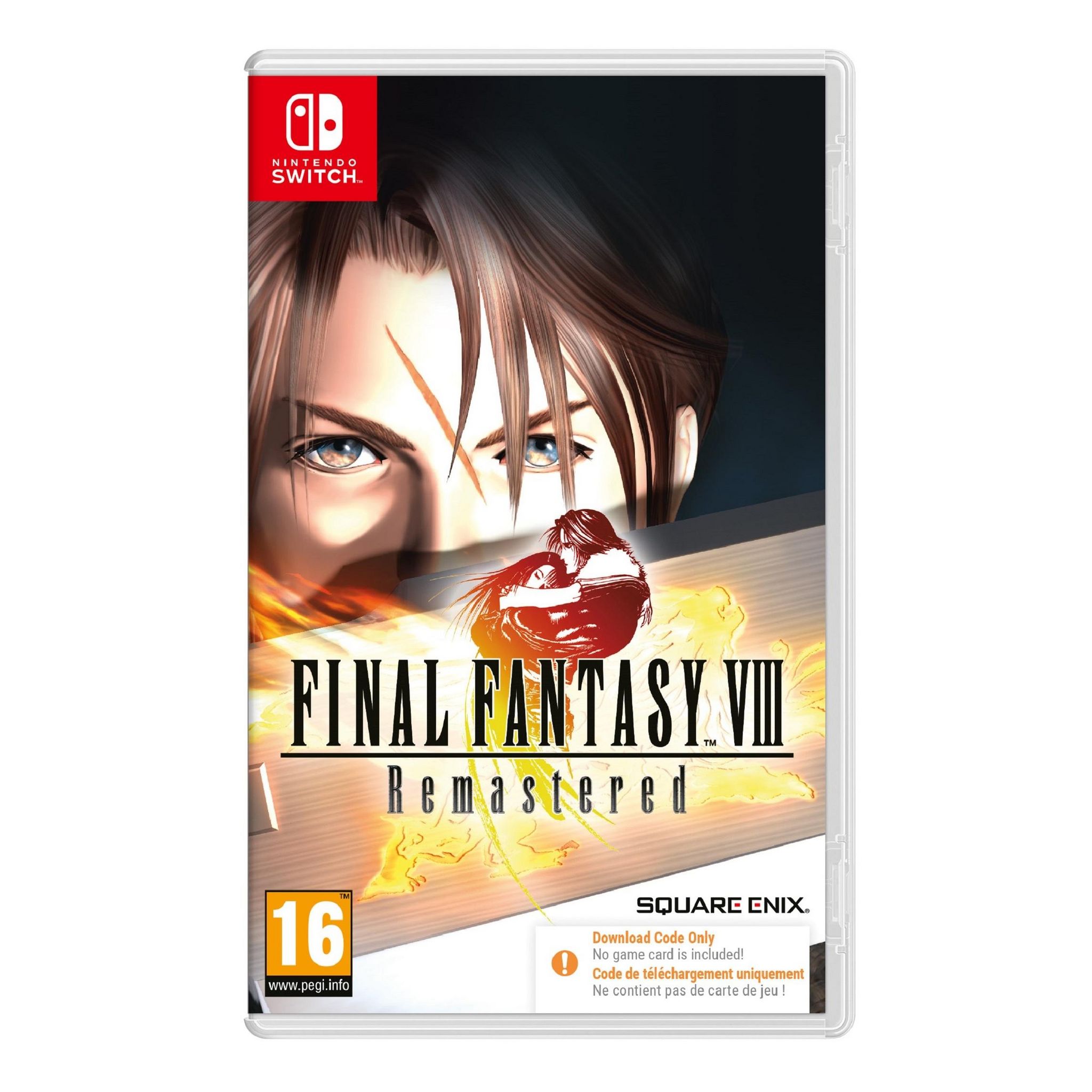 SQUARE ENIX Final Fantasy VIII Remastered Code de téléchargement Nintendo Switch