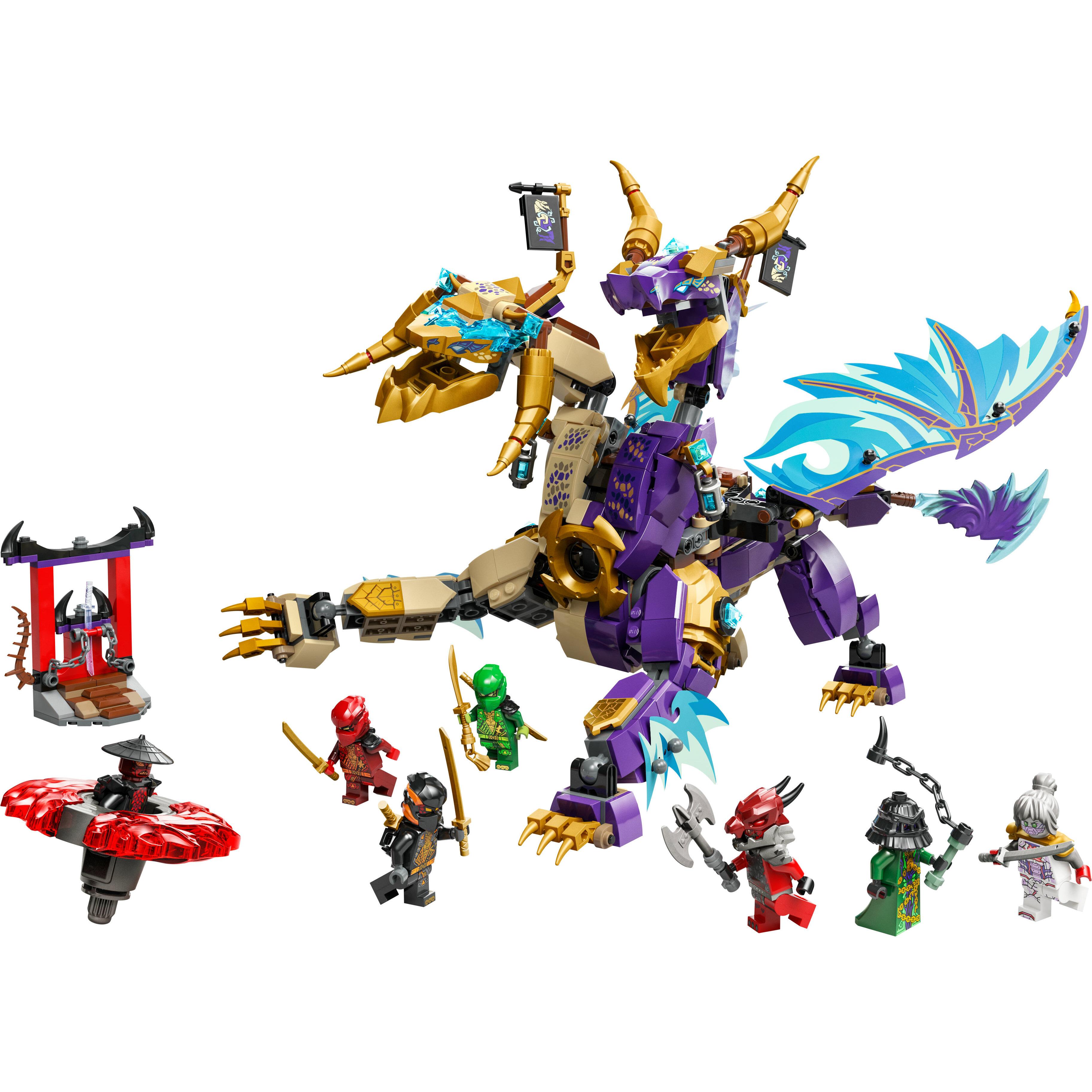 Voir la diapositive 2 : LEGO NINJAGO 71836 Le Dragon Arche de la concentration, Jeu pour garçon ou fille dès 9 ans