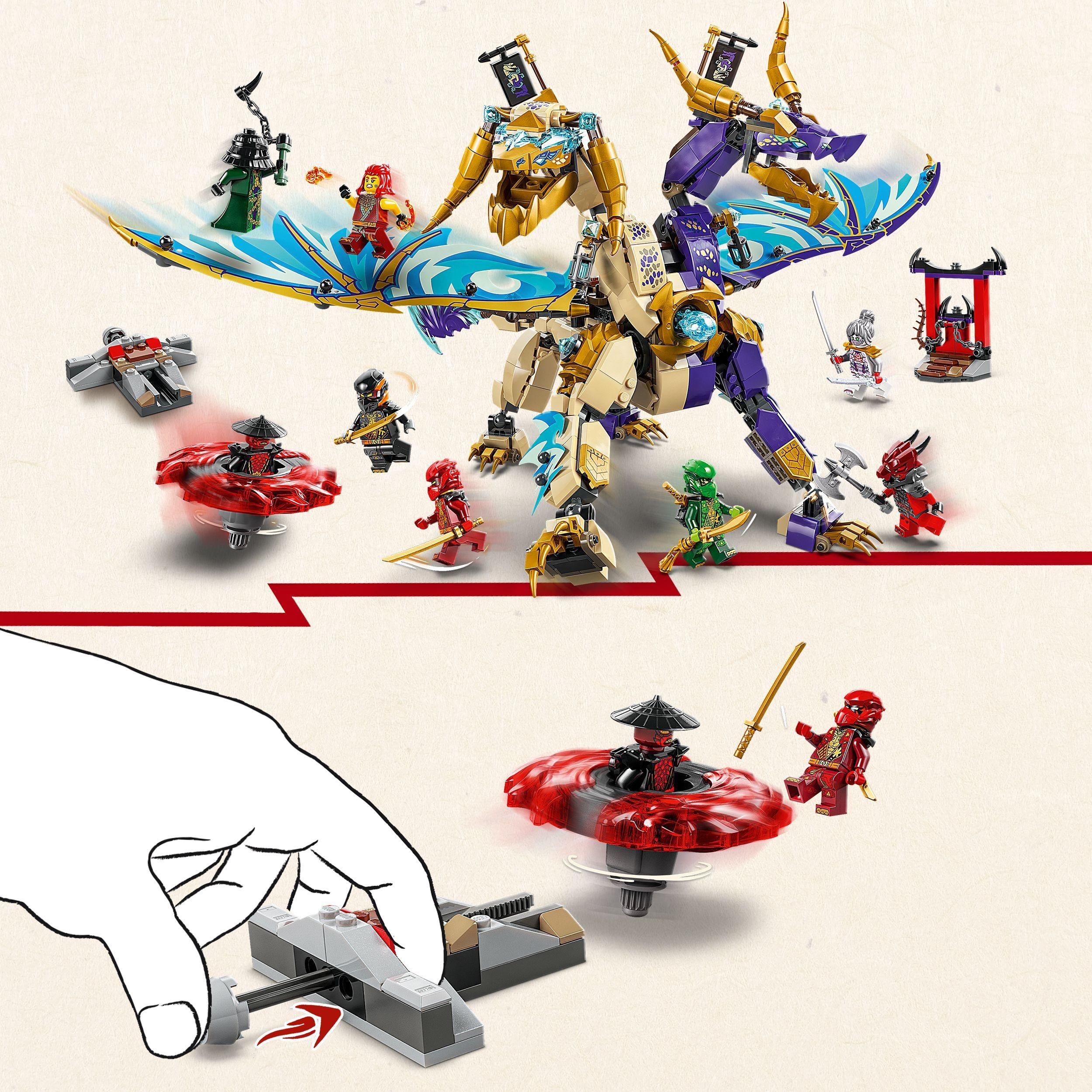 Voir la diapositive 4 : LEGO NINJAGO 71836 Le Dragon Arche de la concentration, Jeu pour garçon ou fille dès 9 ans