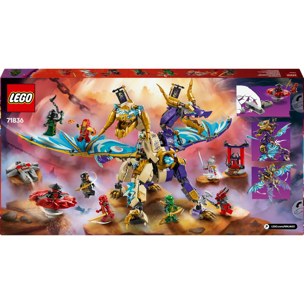 LEGO Ninjago 71836 - ARC : Le dragon de la concentration