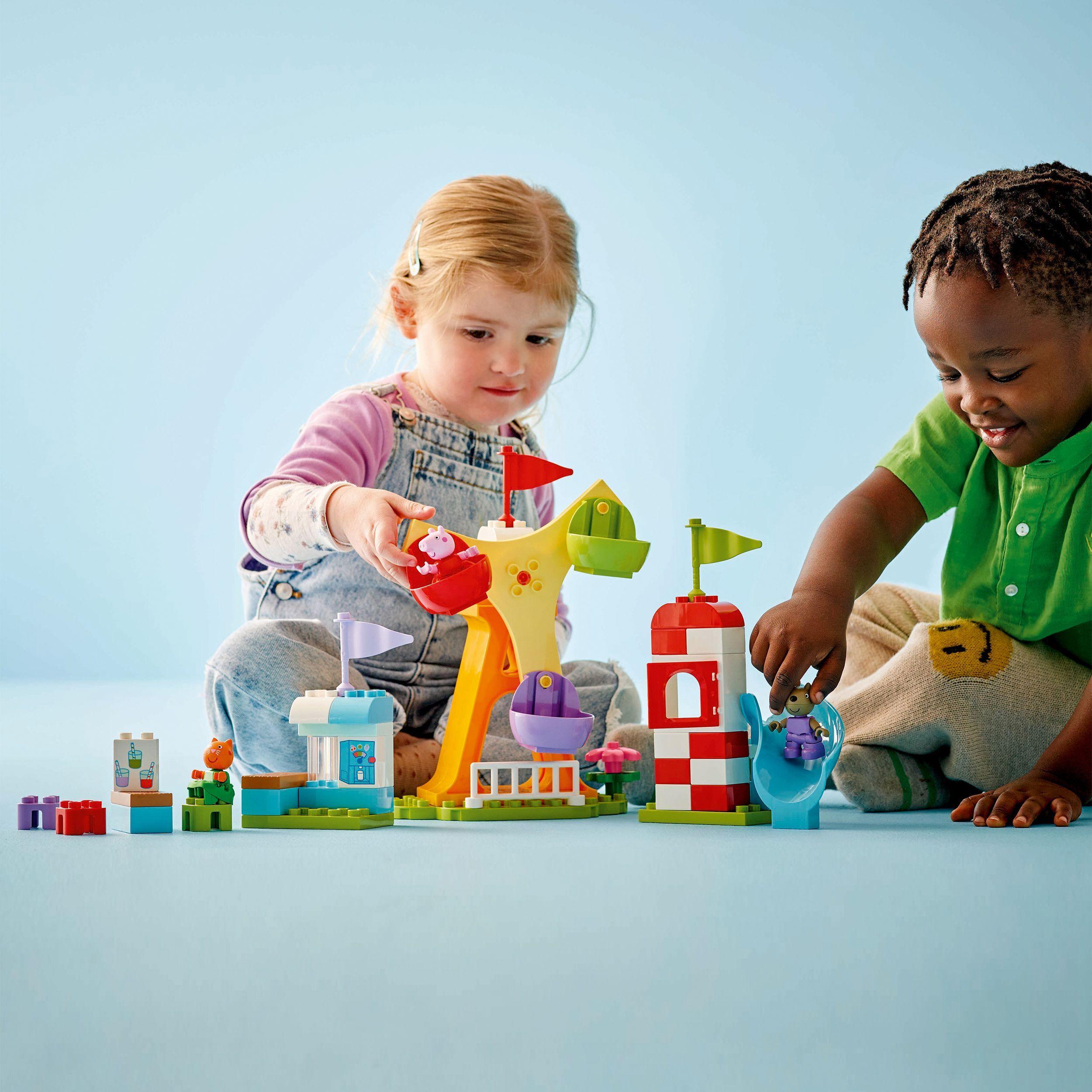 Voir la diapositive 7 : LEGO DUPLO Peppa Pig 10453 La Fête Foraine - Jeu de Construction pour Enfants dès 2 ans