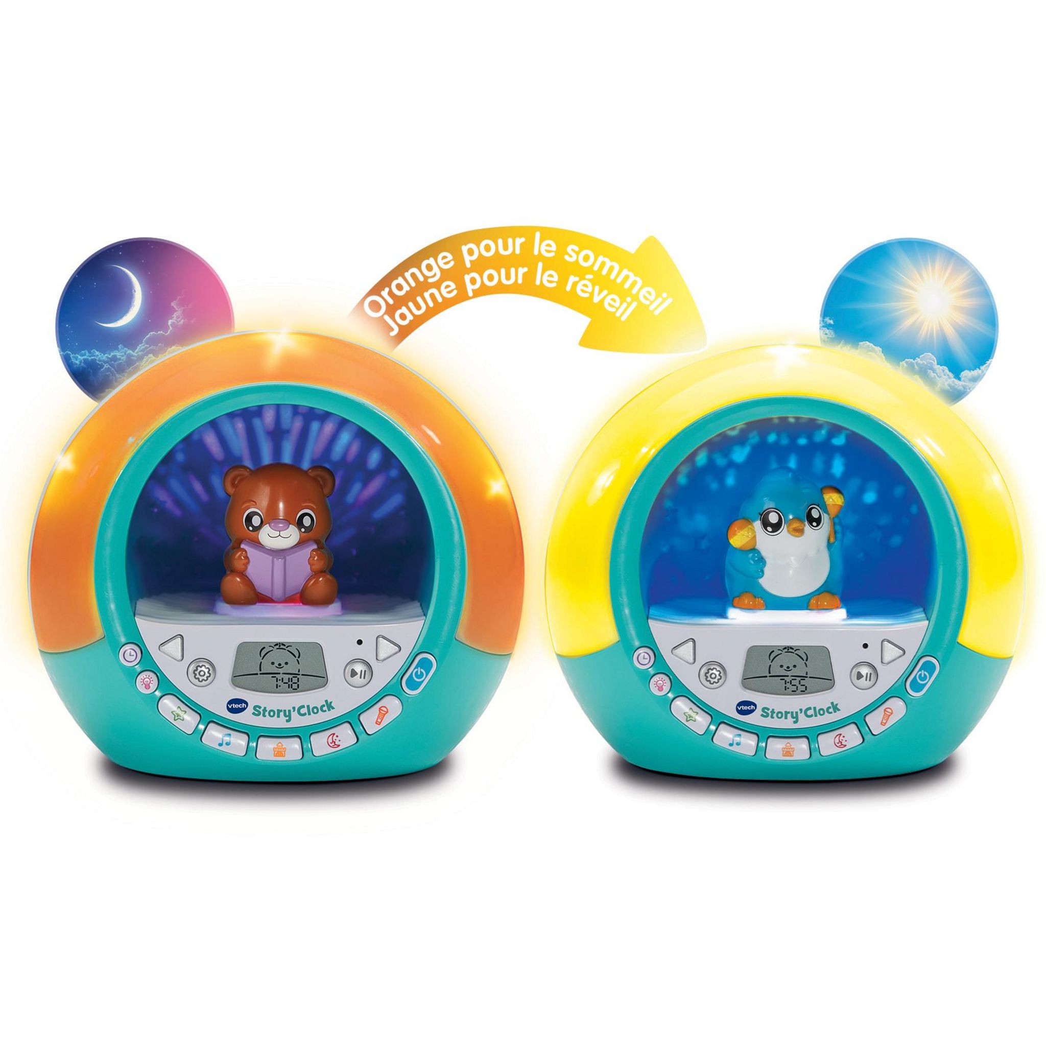 Voir la diapositive 6 : VTECH Story Clock Conteuse Réveil