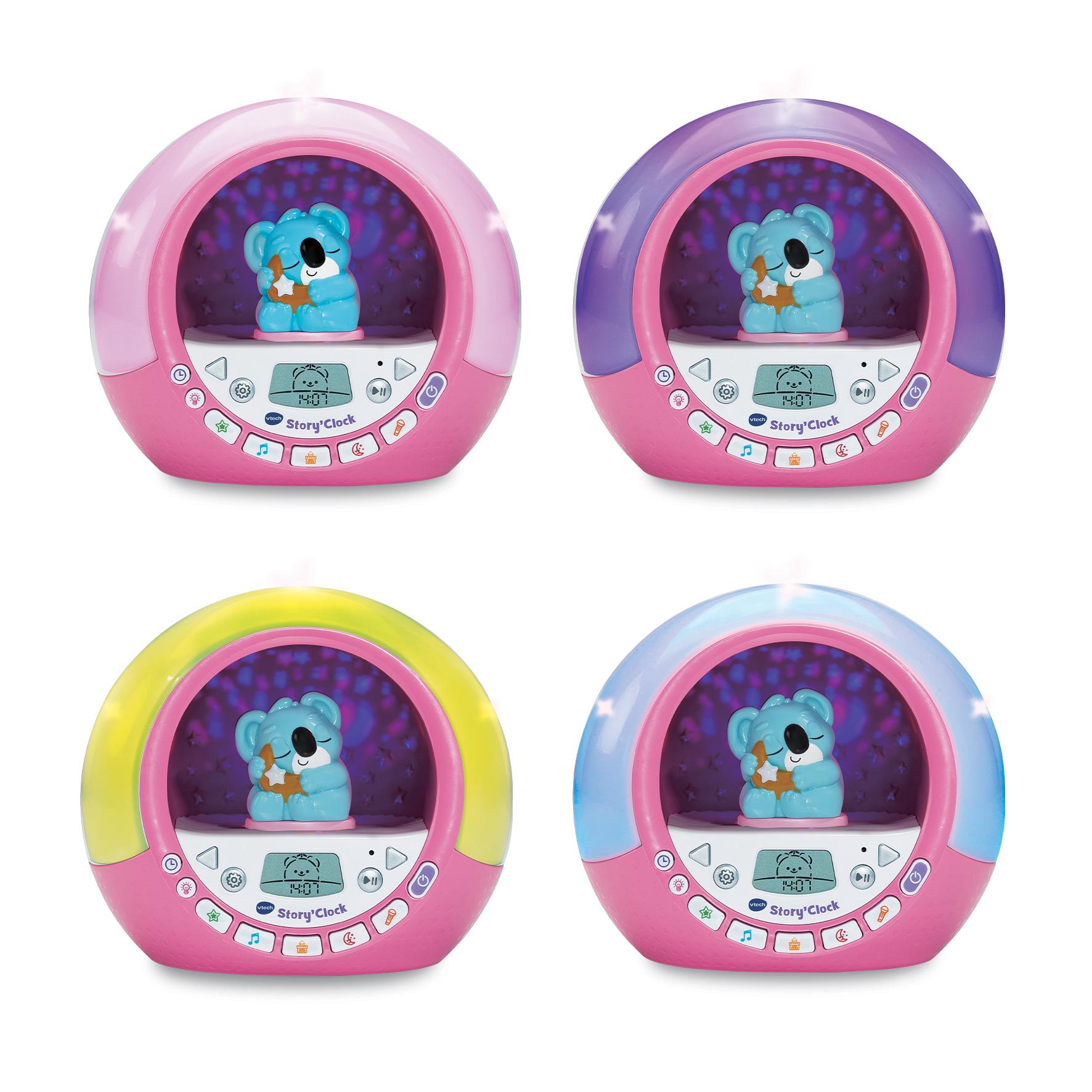 Voir la diapositive 5 : VTECH Story Clock Conteuse Réveil - Rose