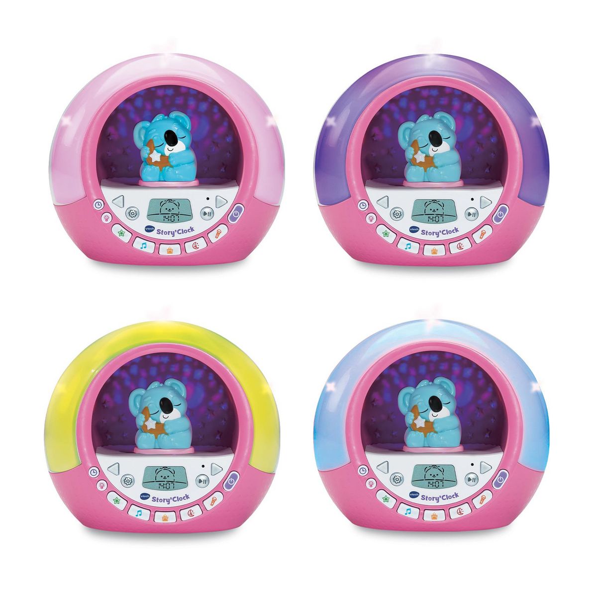 VTECH Story Clock Conteuse Réveil - Rose