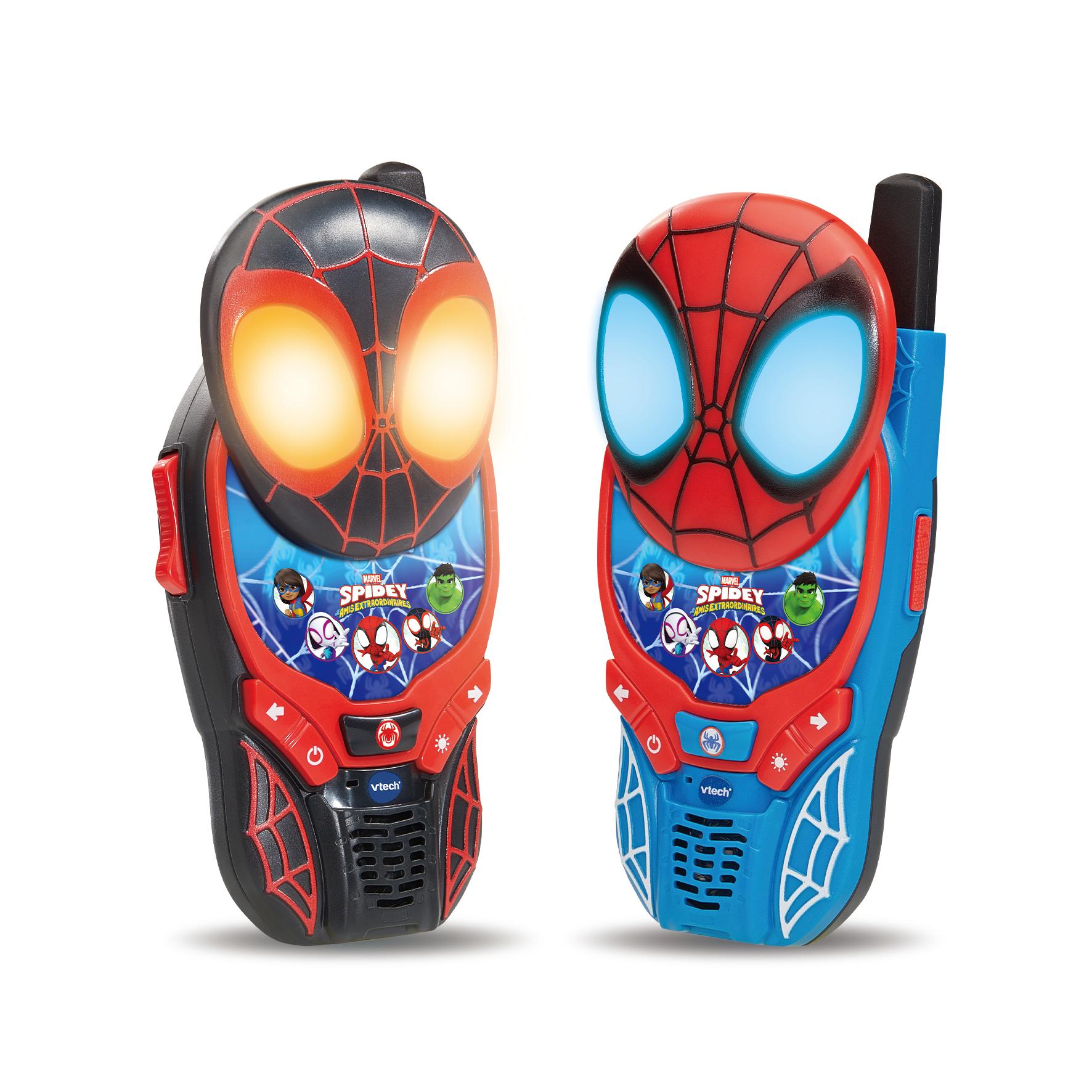 Voir la diapositive 2 : VTECH Talkies Walkies Spidey Interactifs