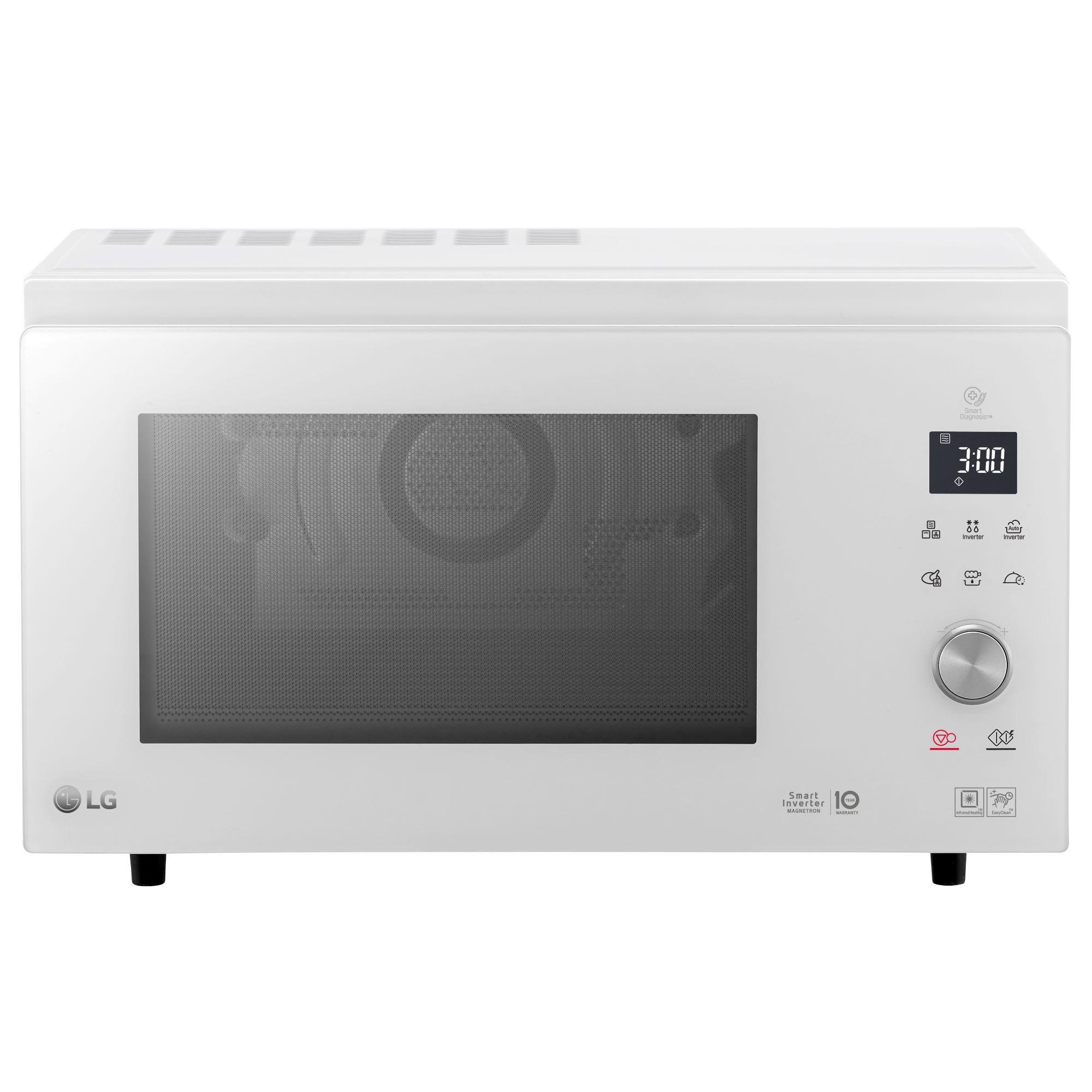 Voir la diapositive 2 : LG Micro Onde Multifonction MJ39658PH - Blanc