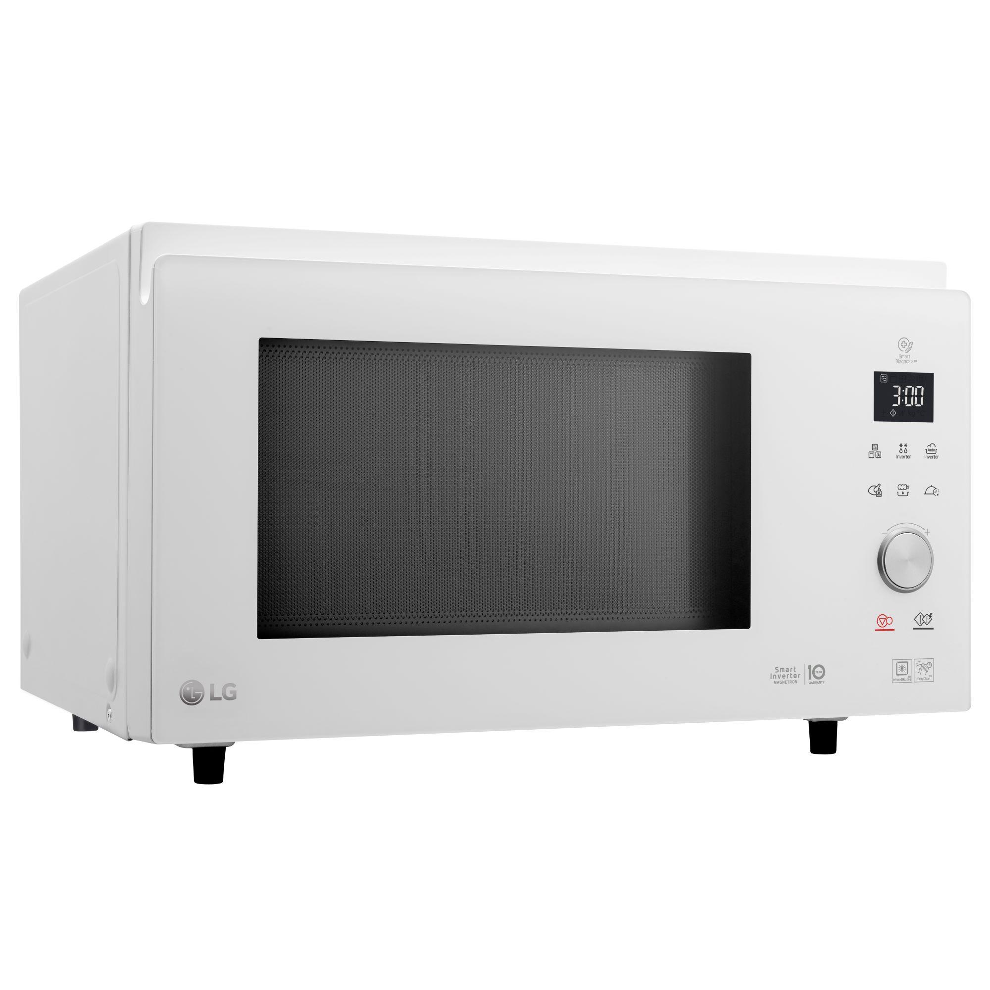 Voir la diapositive 4 : LG Micro Onde Multifonction MJ39658PH - Blanc