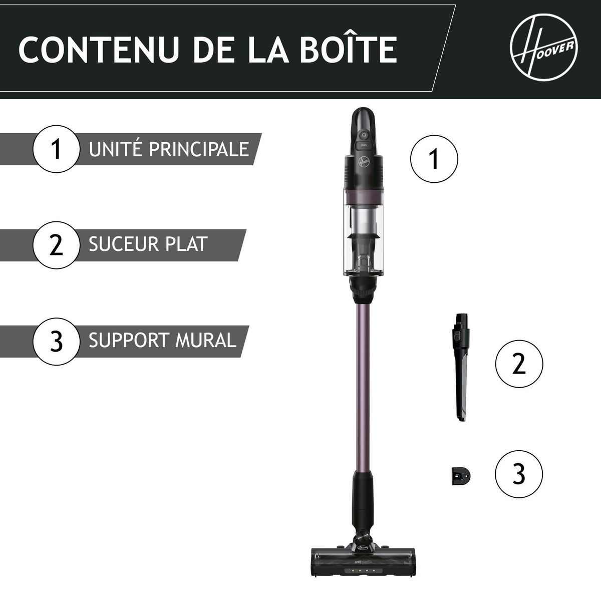 HOOVER Aspirateur Balai HF1P10H