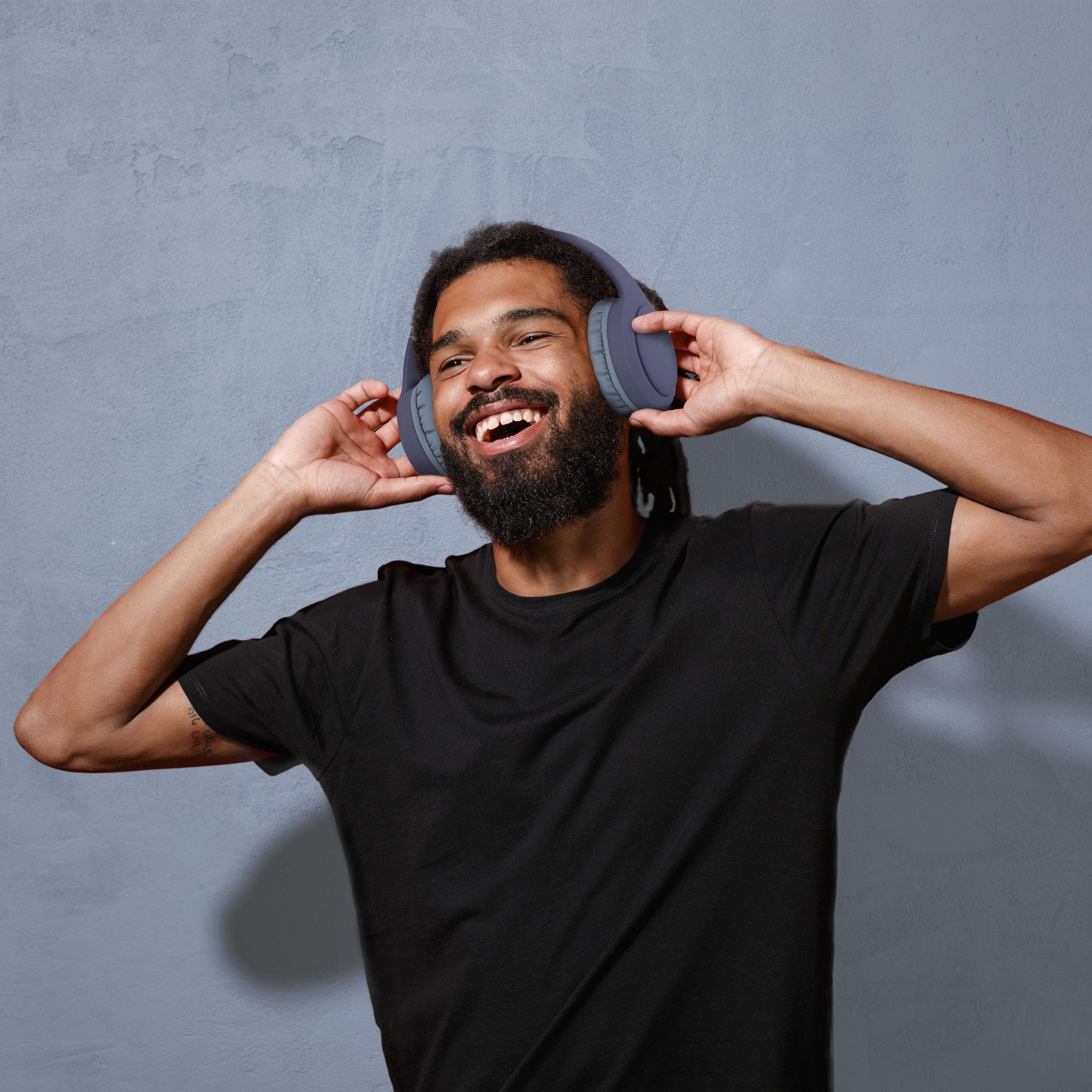 Voir la diapositive 4 : TNB Casque Audio Tonality Bluetooth - Bleu