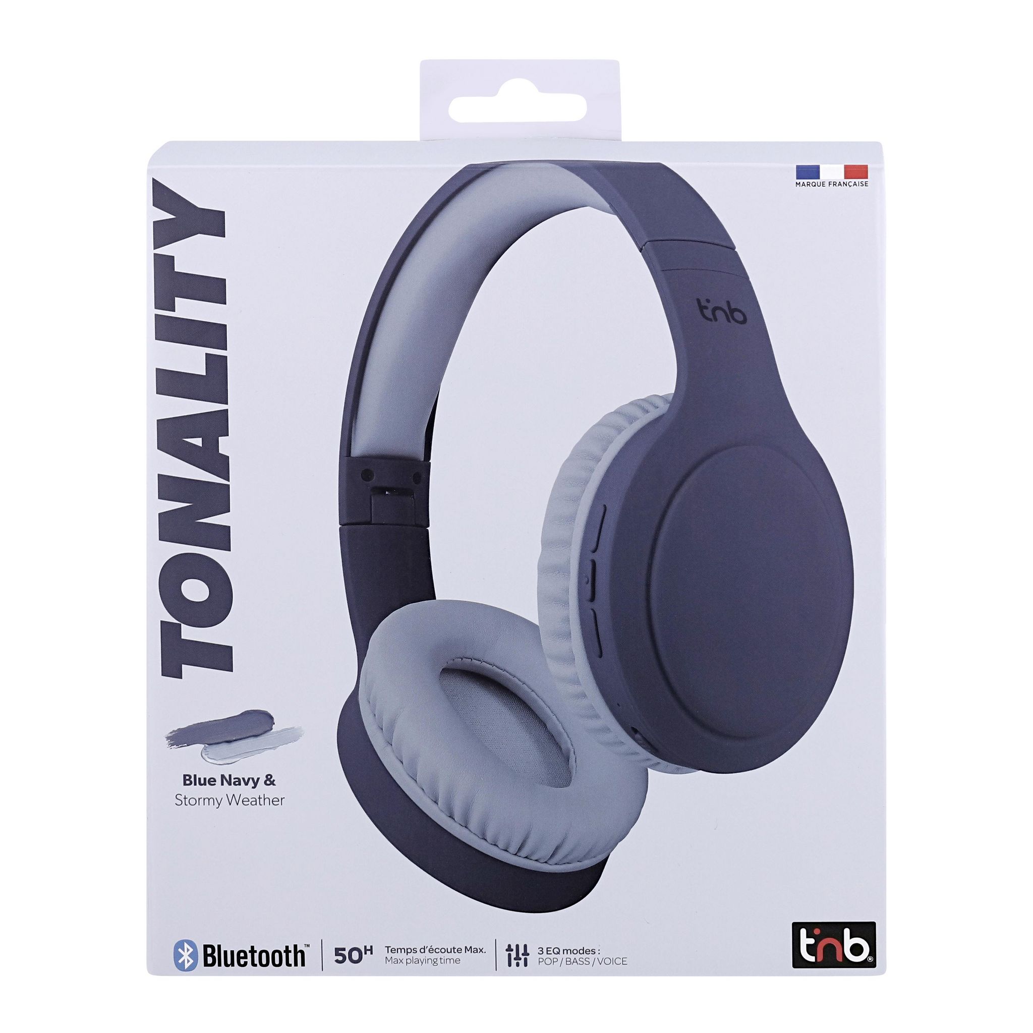 Voir la diapositive 6 : TNB Casque Audio Tonality Bluetooth - Bleu