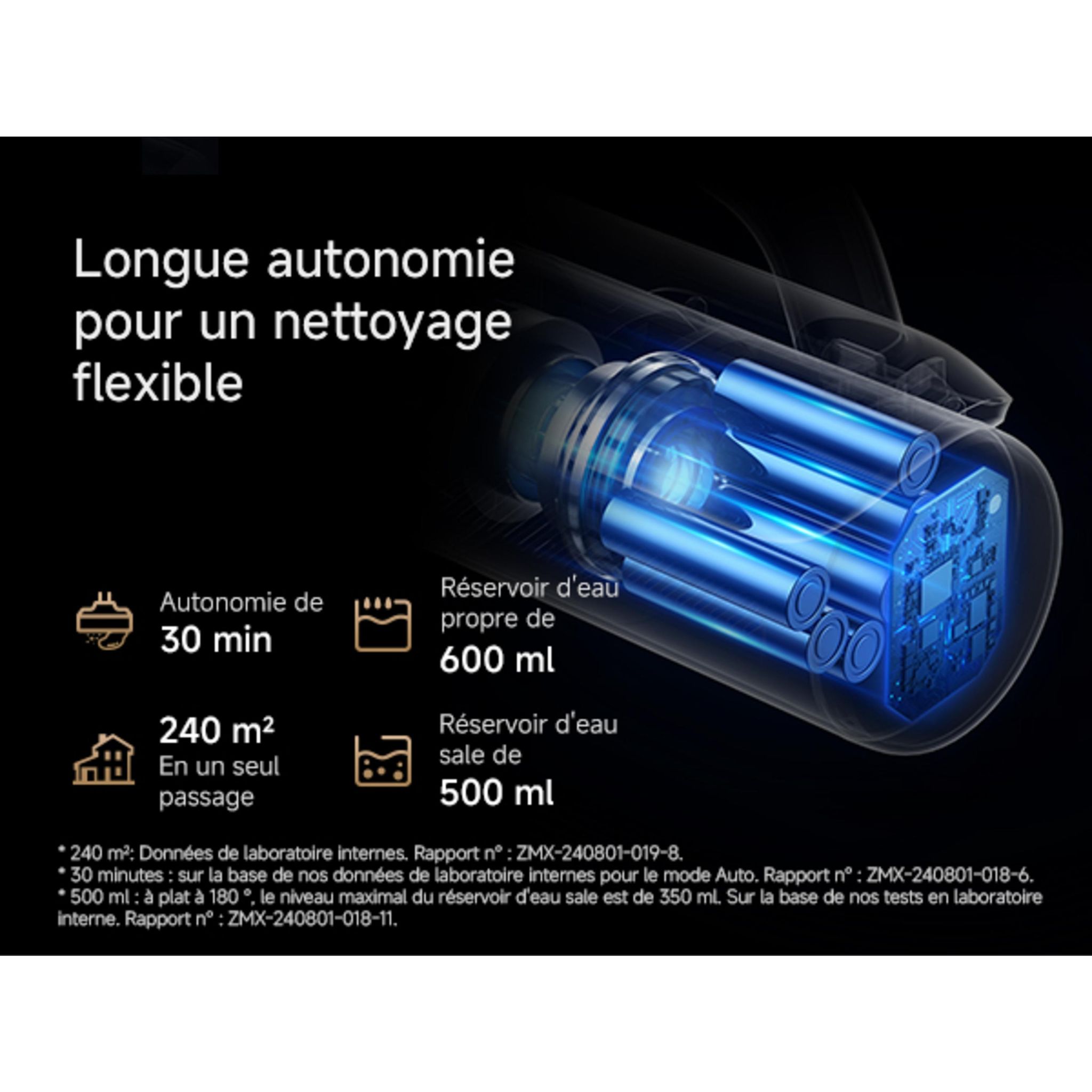 Voir la diapositive 10 : MOVA Aspirateur Balai MOVA K30