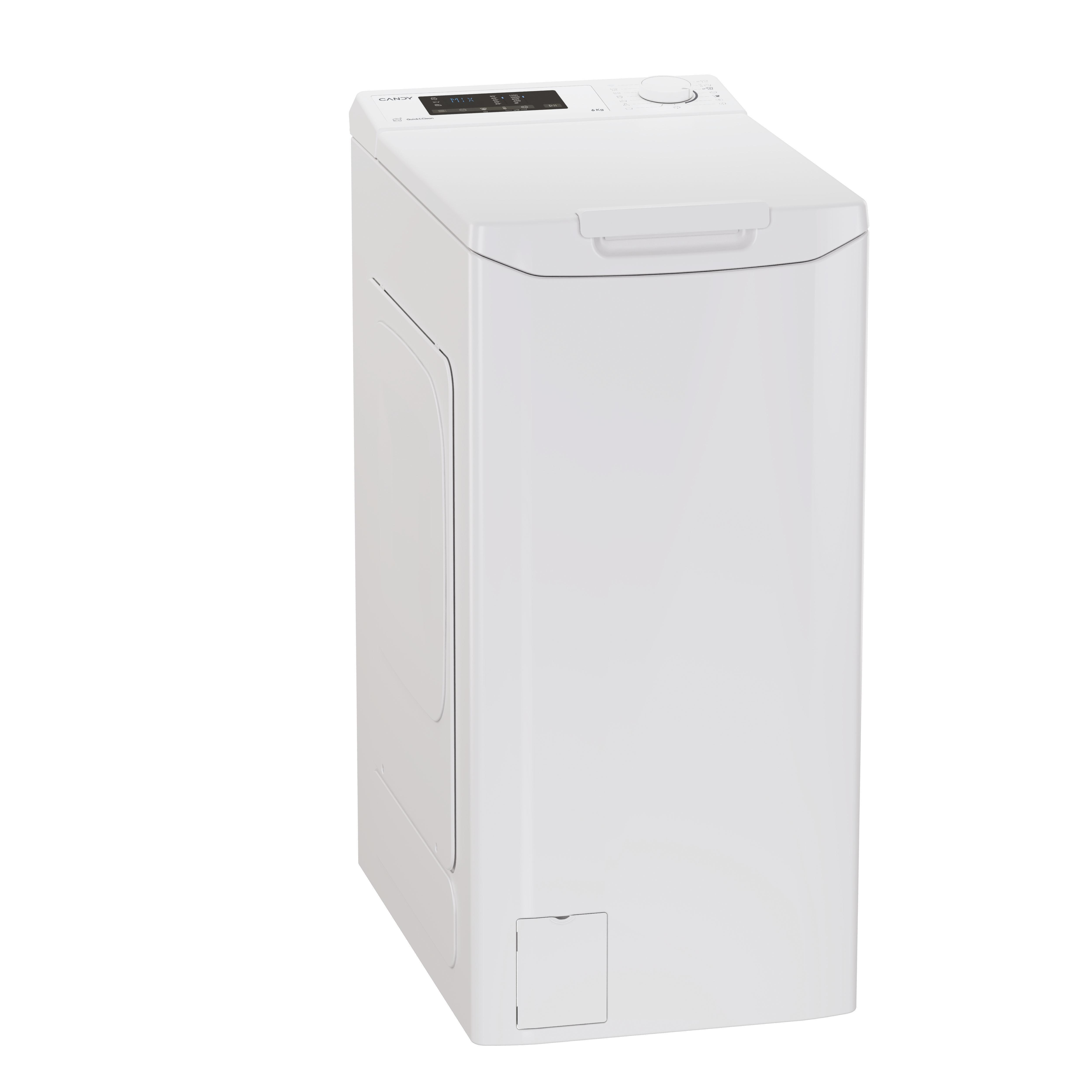 Voir la diapositive 2 : CANDY Lave Linge TCA263D2-S, 6 kg, 1200 T/min, D
