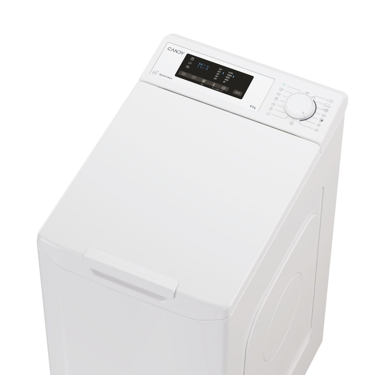 CANDY Lave Linge TCA263D2-S, 6 kg, 1200 T/min, D