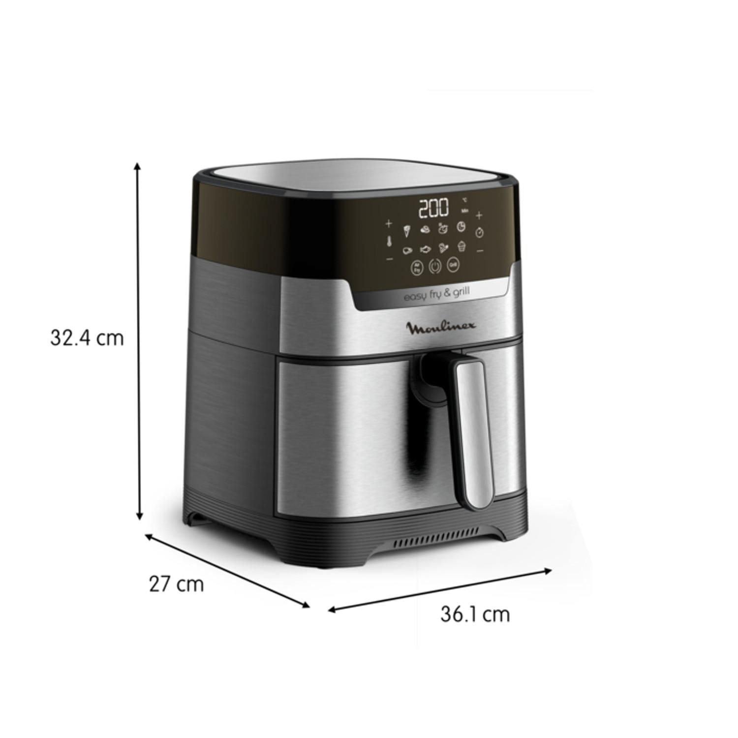 Voir la diapositive 7 : MOULINEX Friteuse Sans Huile EZ505D10