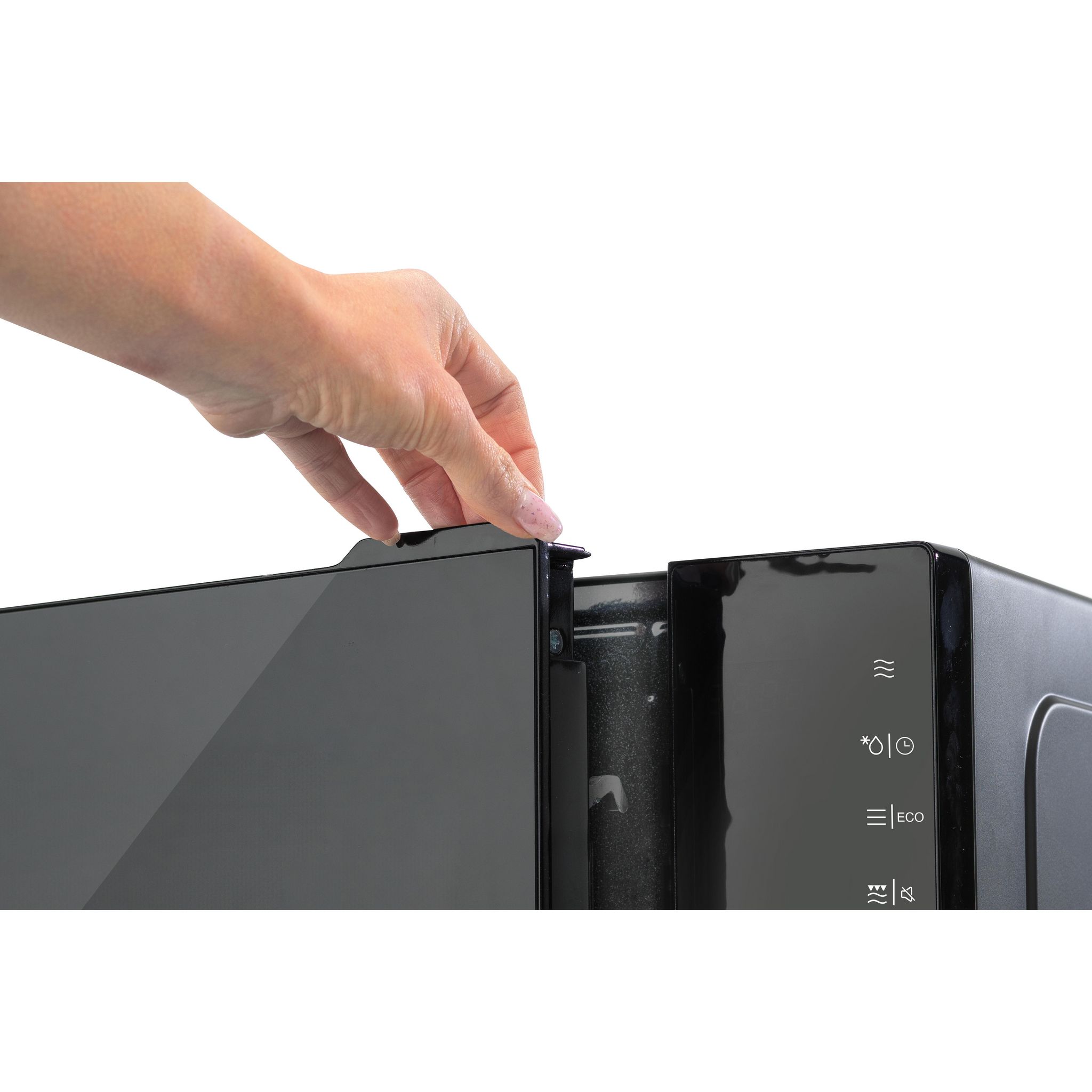 Voir la diapositive 2 : HISENSE Micro-ondes gril H23MOBS5HG4 - 800 W, Capacité 23 L - Noir