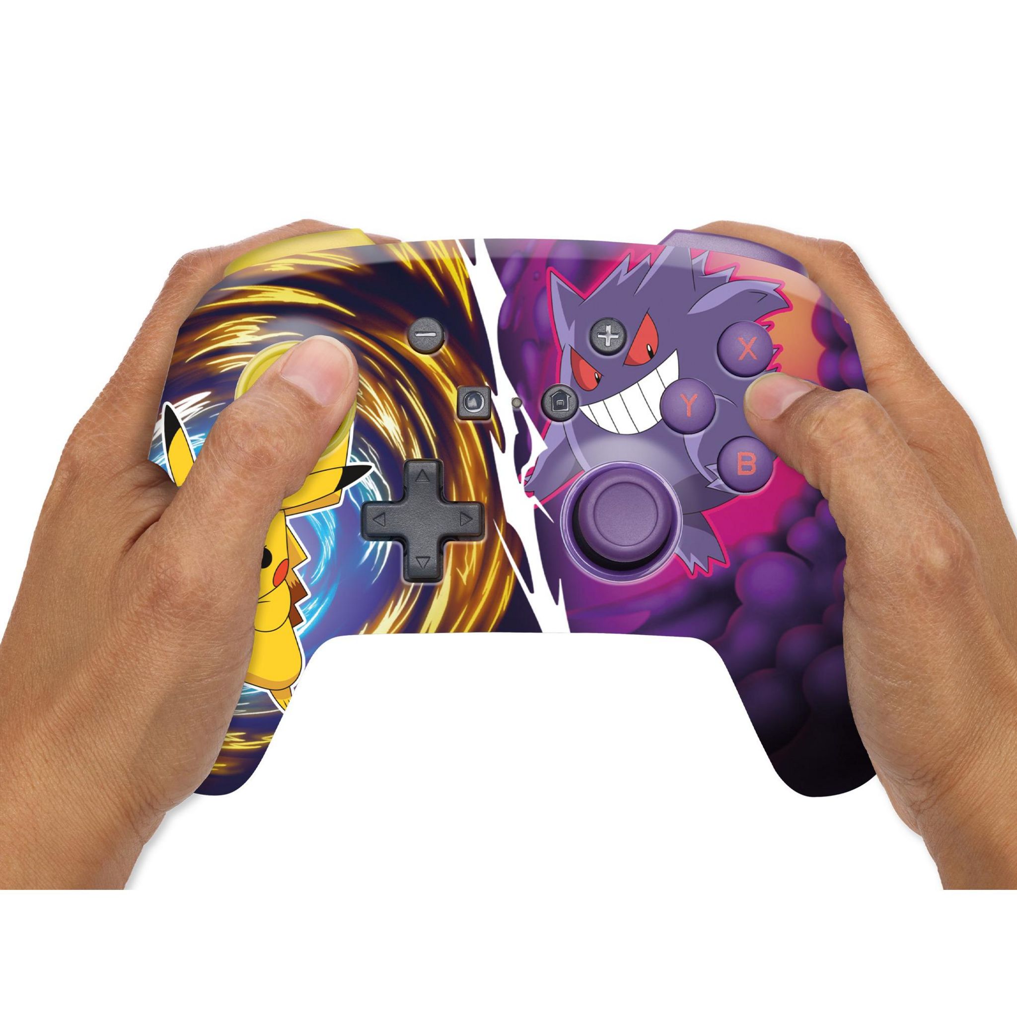 Voir la diapositive 3 : PowerA Manette sans fil Pikachu vs Gengar Pour Nintendo Switch