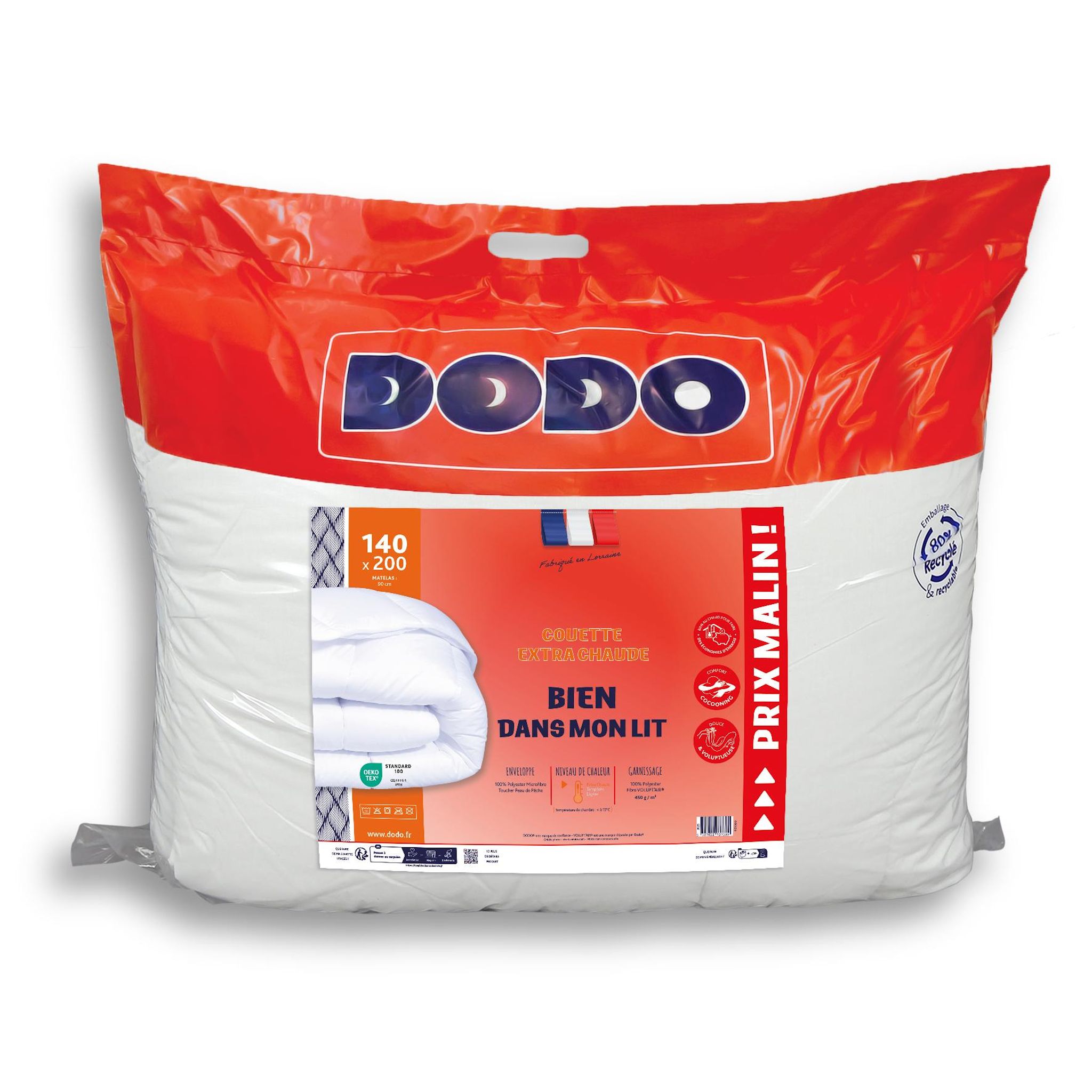 Voir la diapositive 2 : DODO Couette extra chaude Bien dans mon lit