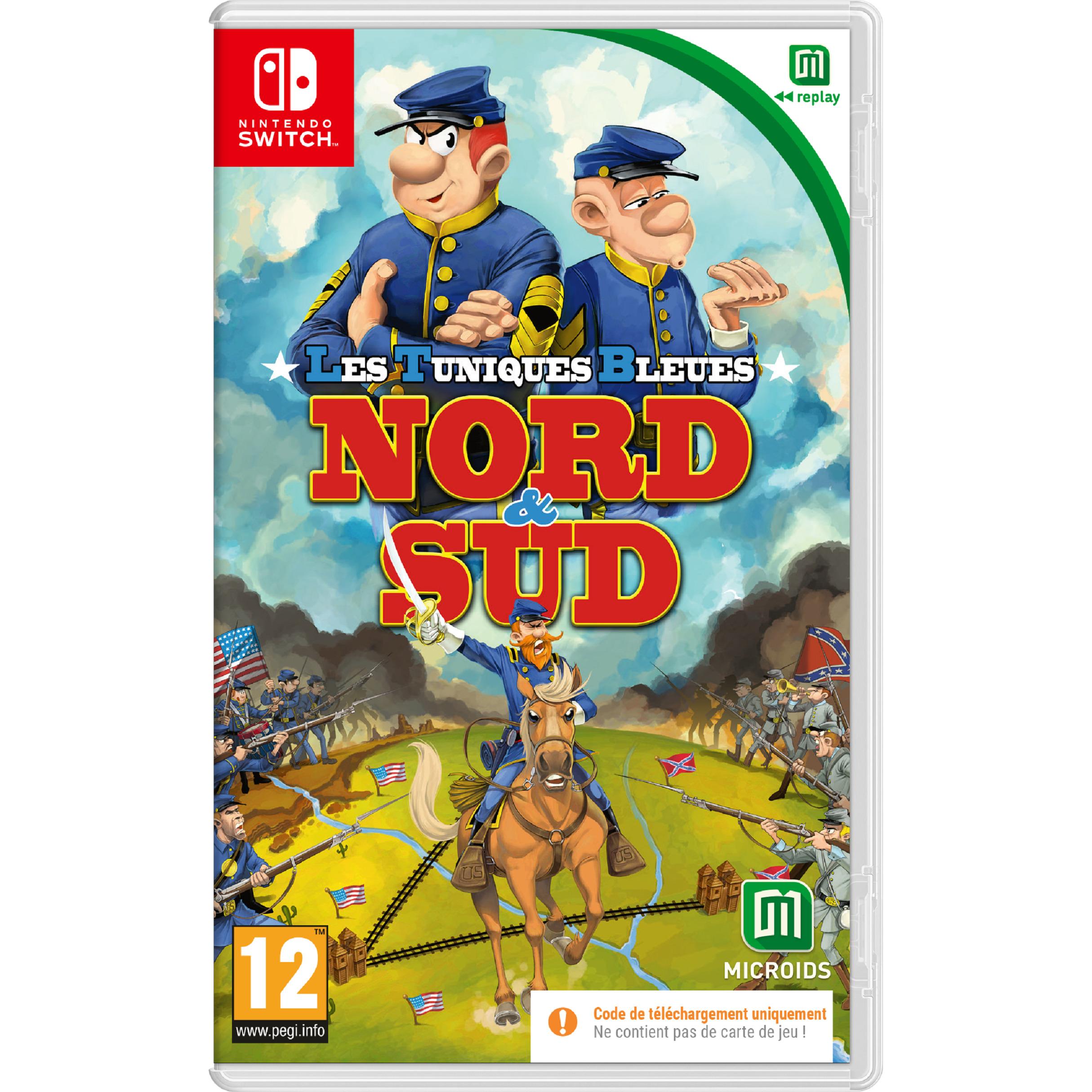 Les Tuniques Bleues : Nord & Sud Nintendo Switch - Code de Téléchargement