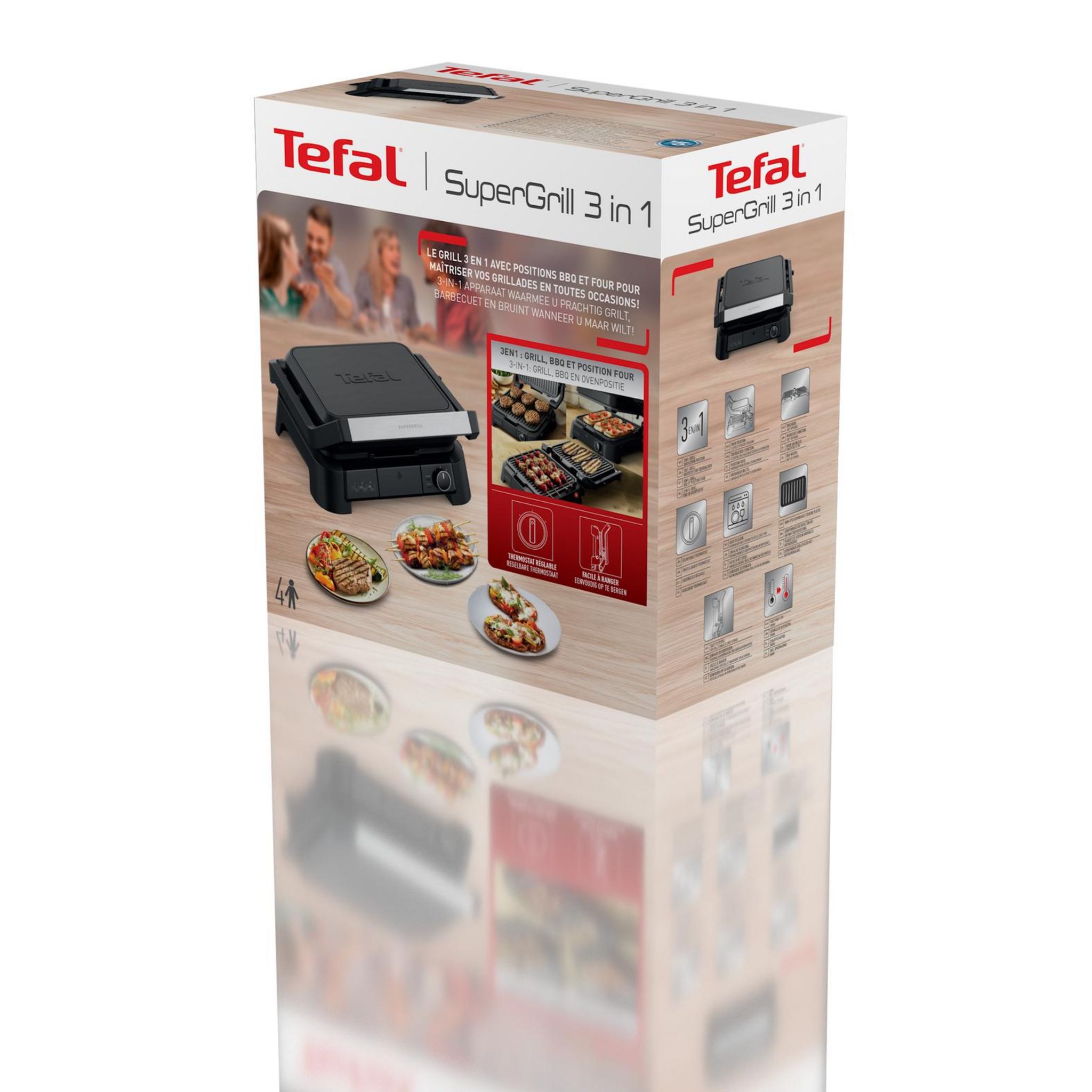 Voir la diapositive 5 : TEFAL Grill Viande GC5108E0