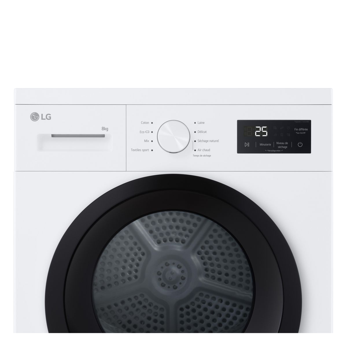 LG Sèche Linge RH8N15WHS - Blanc