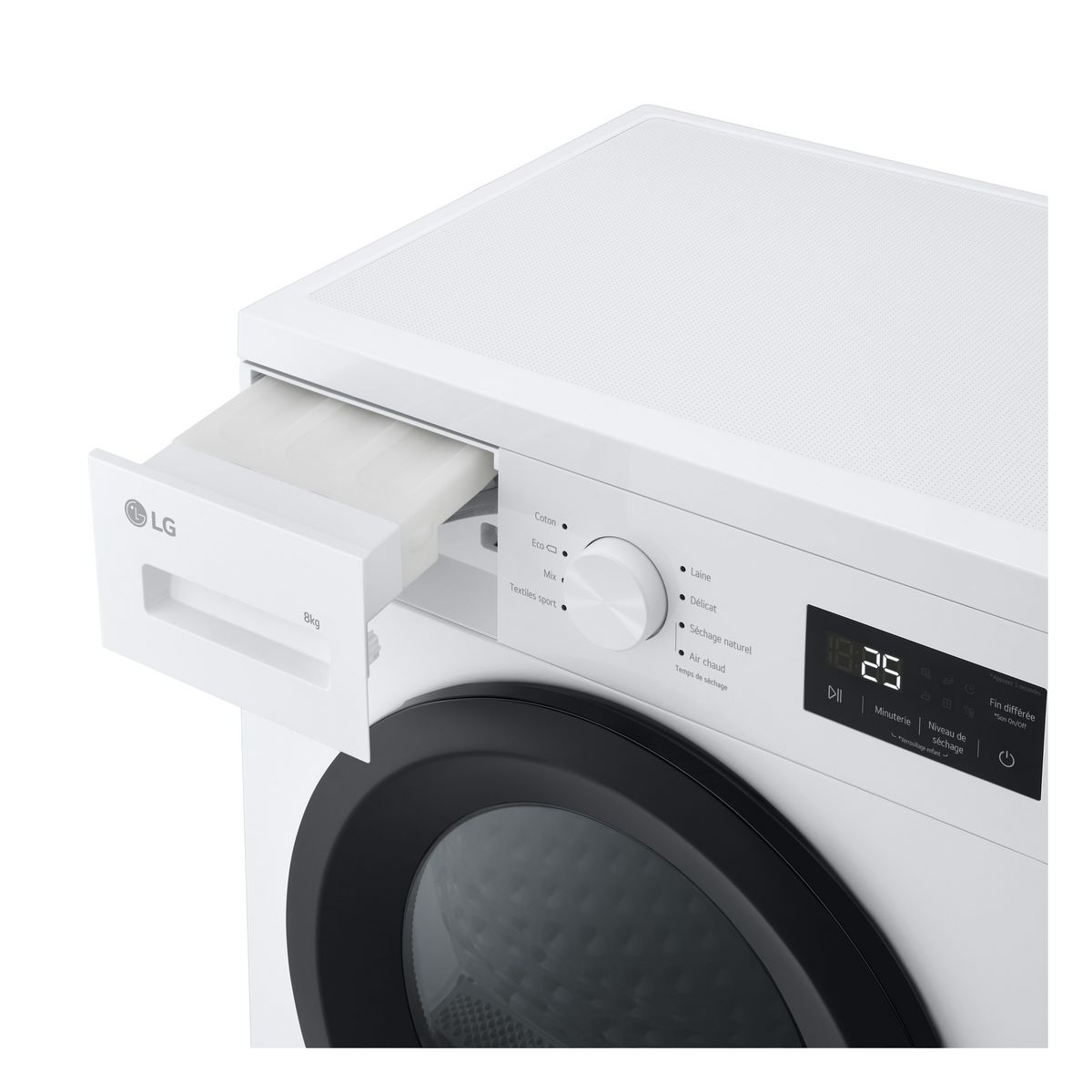 LG Sèche Linge RH8N15WHS - Blanc