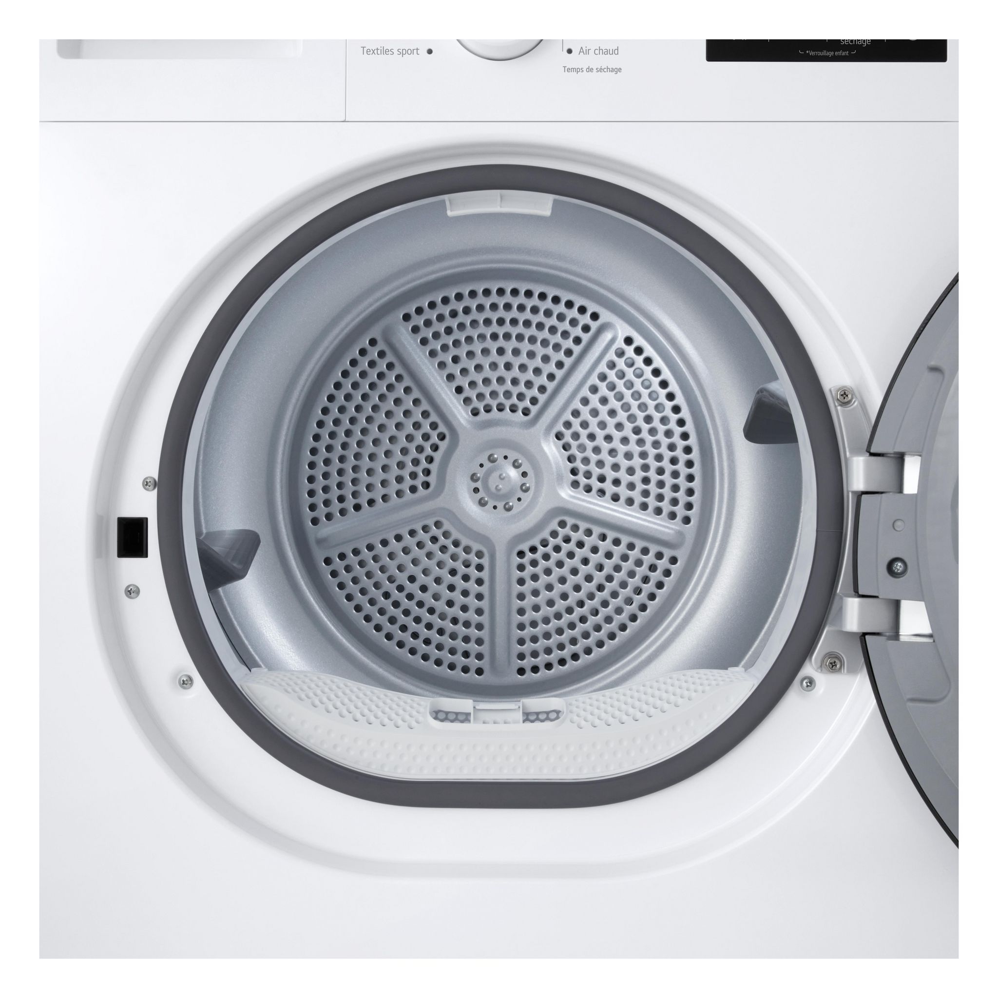 Voir la diapositive 8 : LG Sèche Linge RH8N15WHS - Blanc