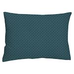 ACTUEL Taie d'oreiller en coton 57 fils AUSTINE. Coloris disponibles : Bleu