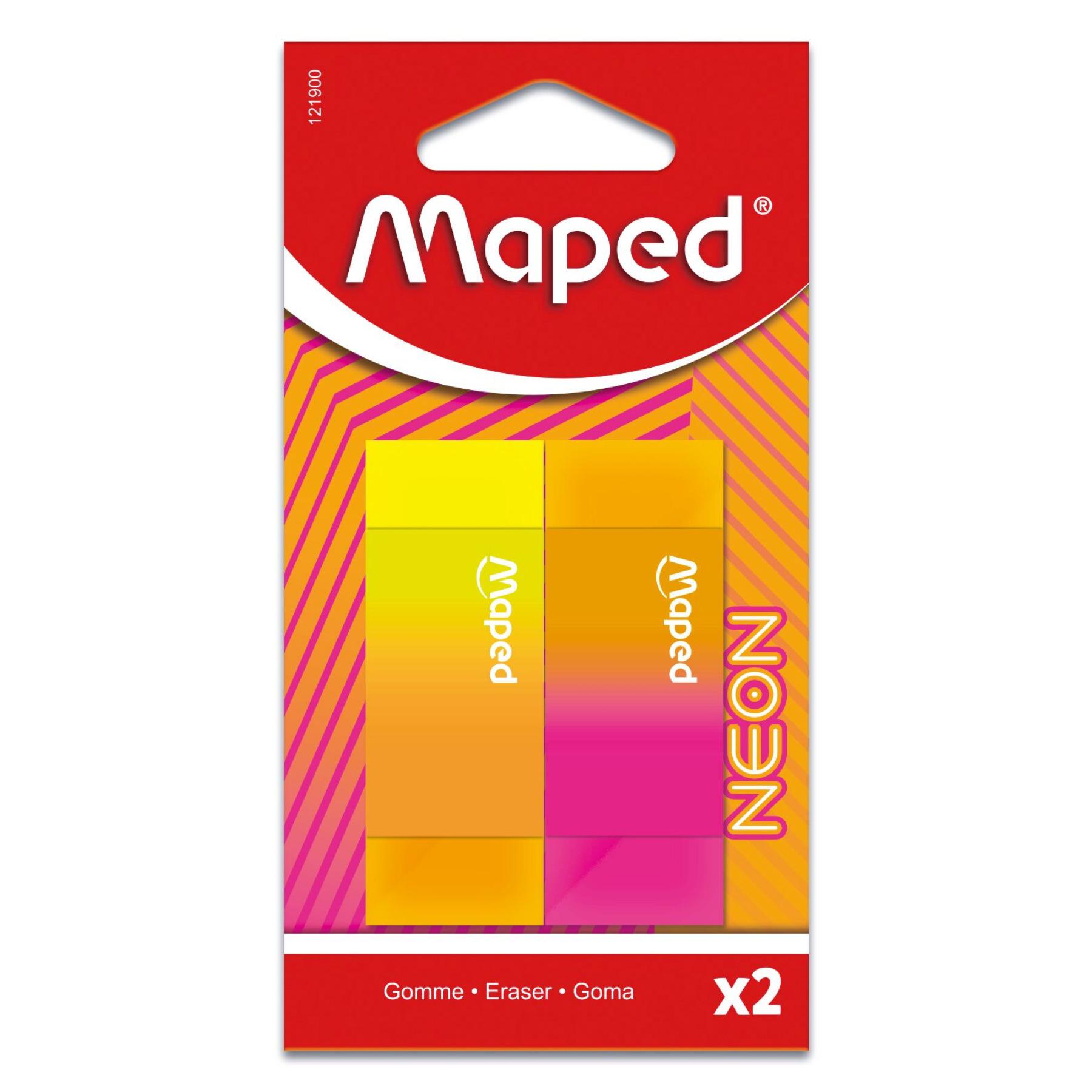 MAPED Gommes Neon x2