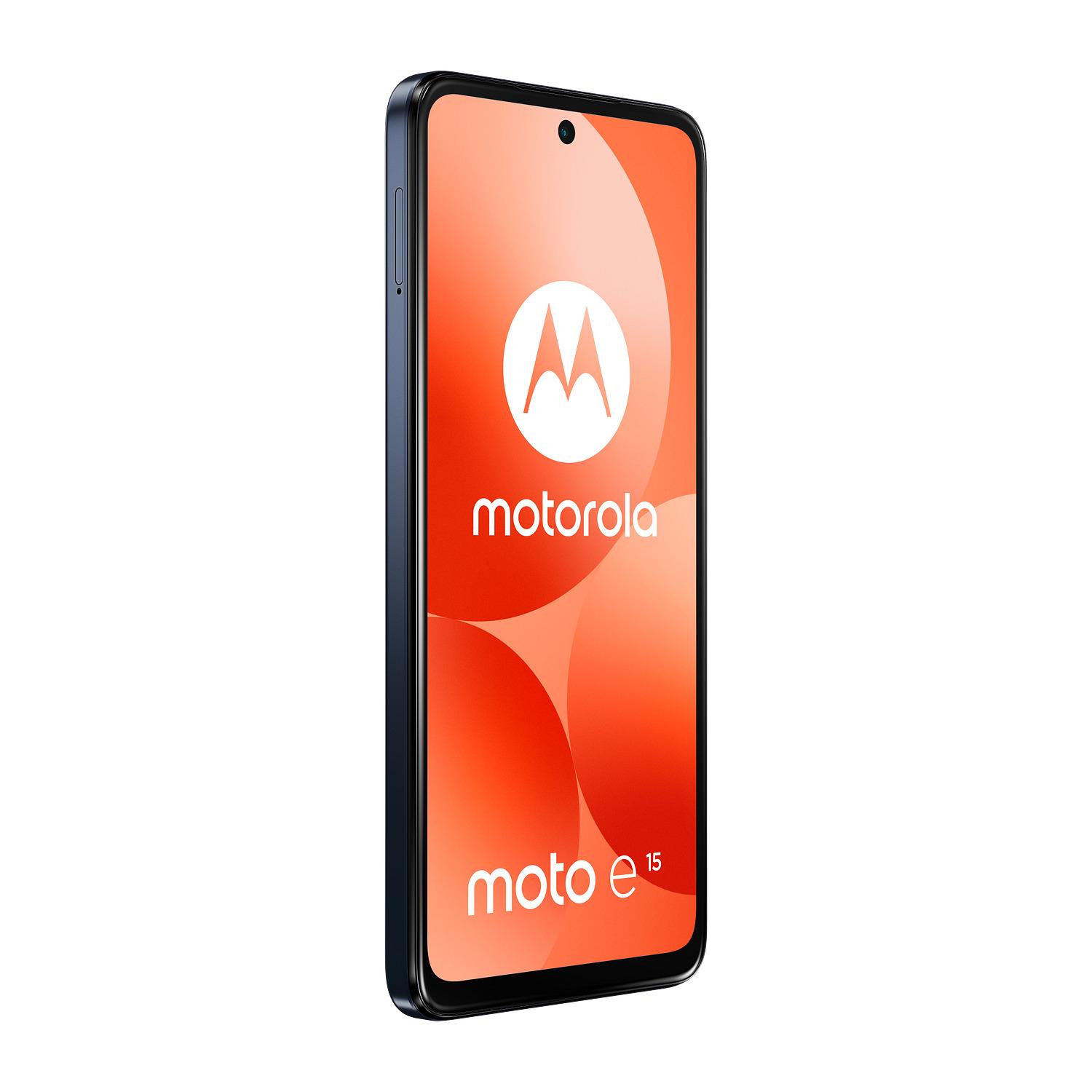 Voir la diapositive 7 : MOTOROLA Pack E15 2GO de Ram 64Go + Coque+Verre trempé