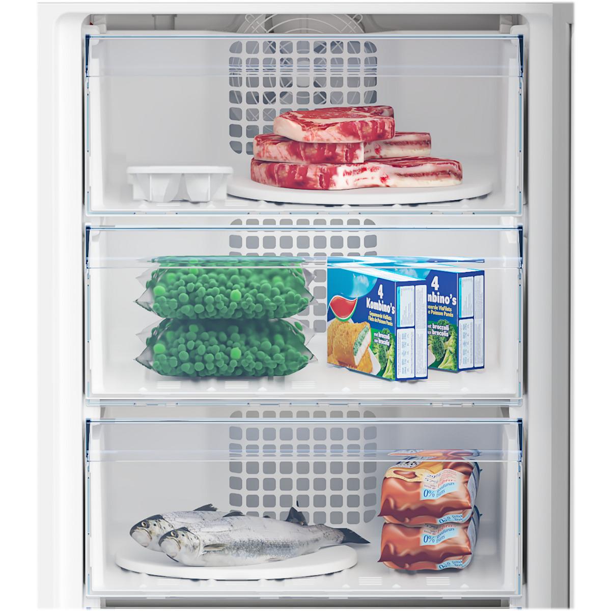 Voir la diapositive 3 : BEKO Réfrigérateur RCHE300K40WN - Blanc