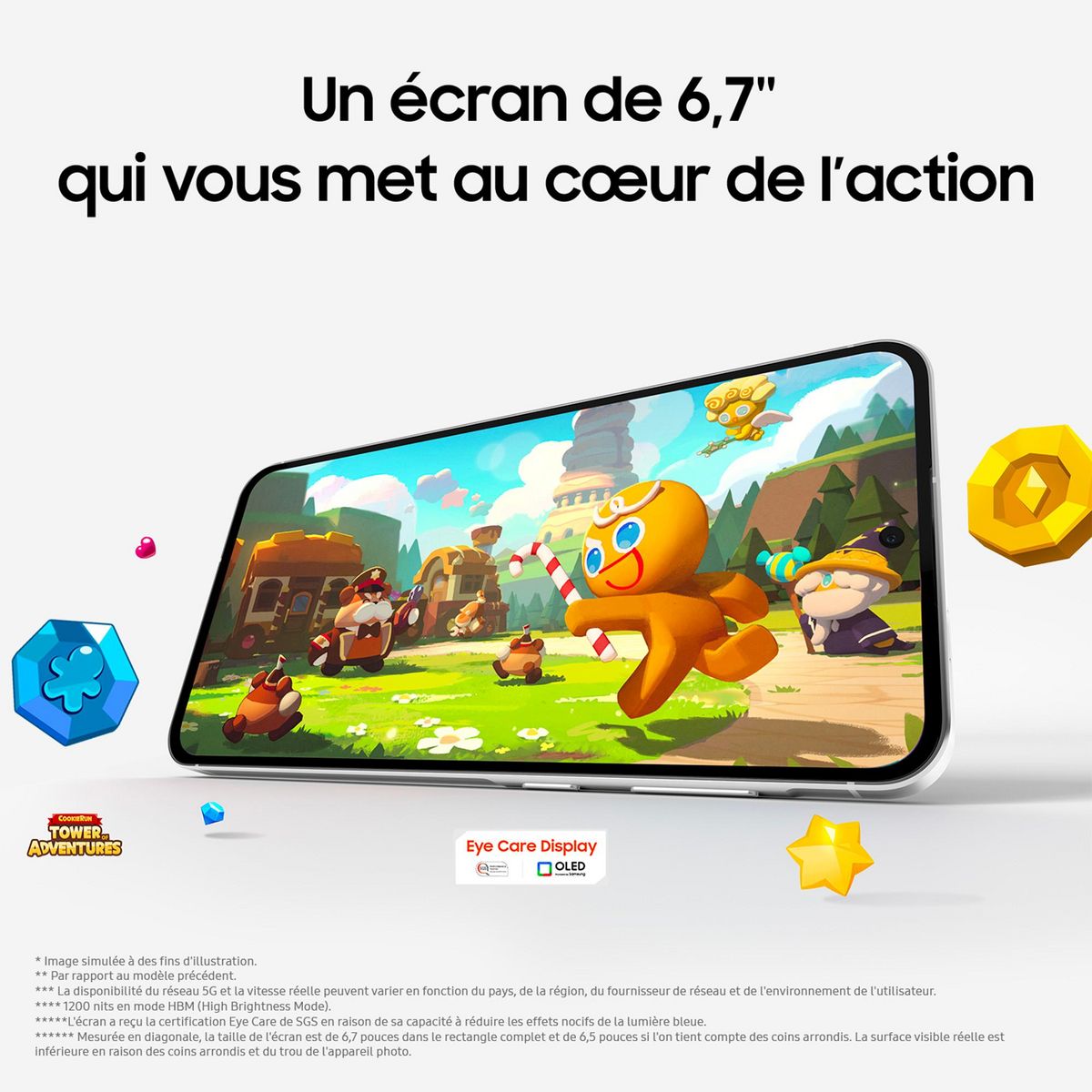 SAMSUNG Galaxy A56 5G AI Smartphone 128Go - Graphite